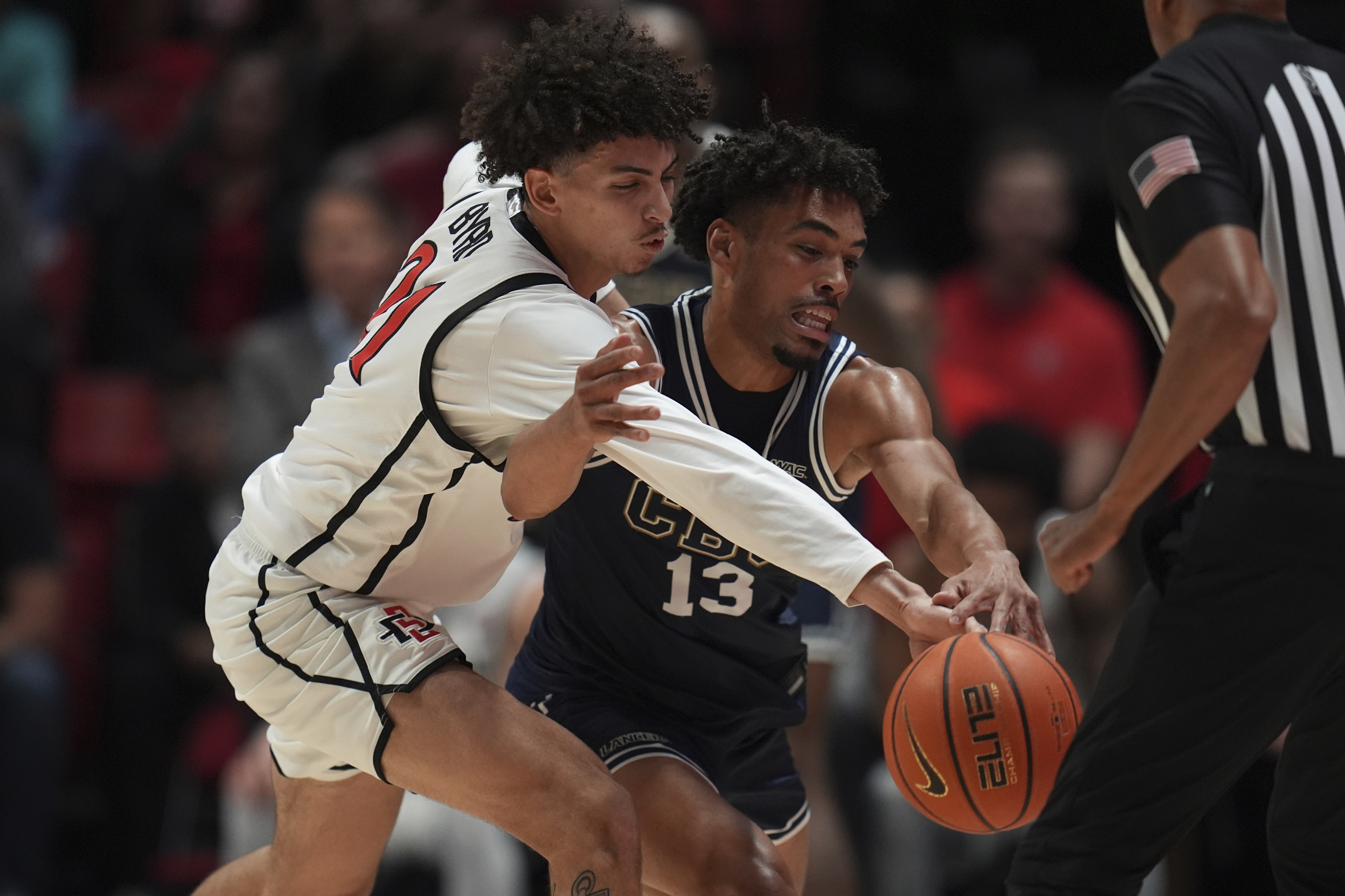 No. 23 San Diego State beats Cal Baptist 81-75 after nearly blowing 19-point lead