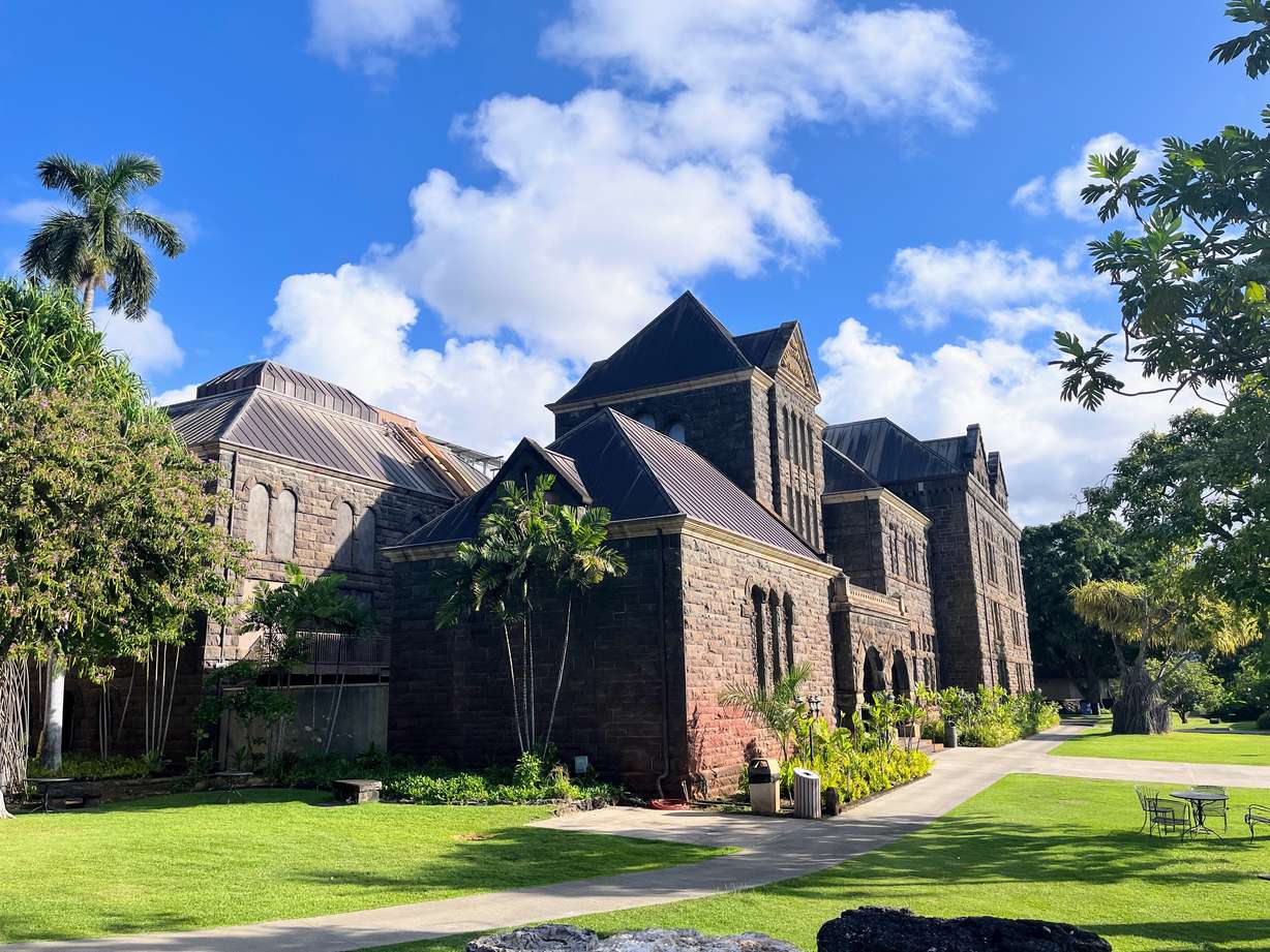 Bishop Museum boasts a massive collection of natural history specimens and cultural artifacts.