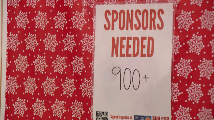 The United Way of Utah County's Sub for Santa program still needs sponsors for over 900 families.