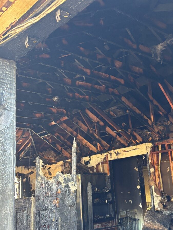 The southern Utah home of the Tesch family caught fire Dec. 5, just weeks before Christmas. The family members could only save the clothes on their backs.