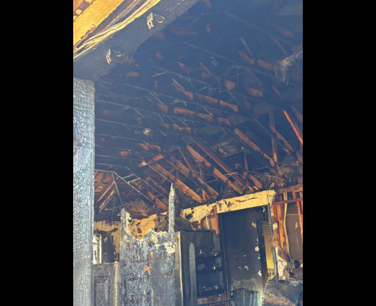 The southern Utah home of the Tesch family caught fire Dec. 5, just weeks before Christmas. The family members could only save the clothes on their backs.