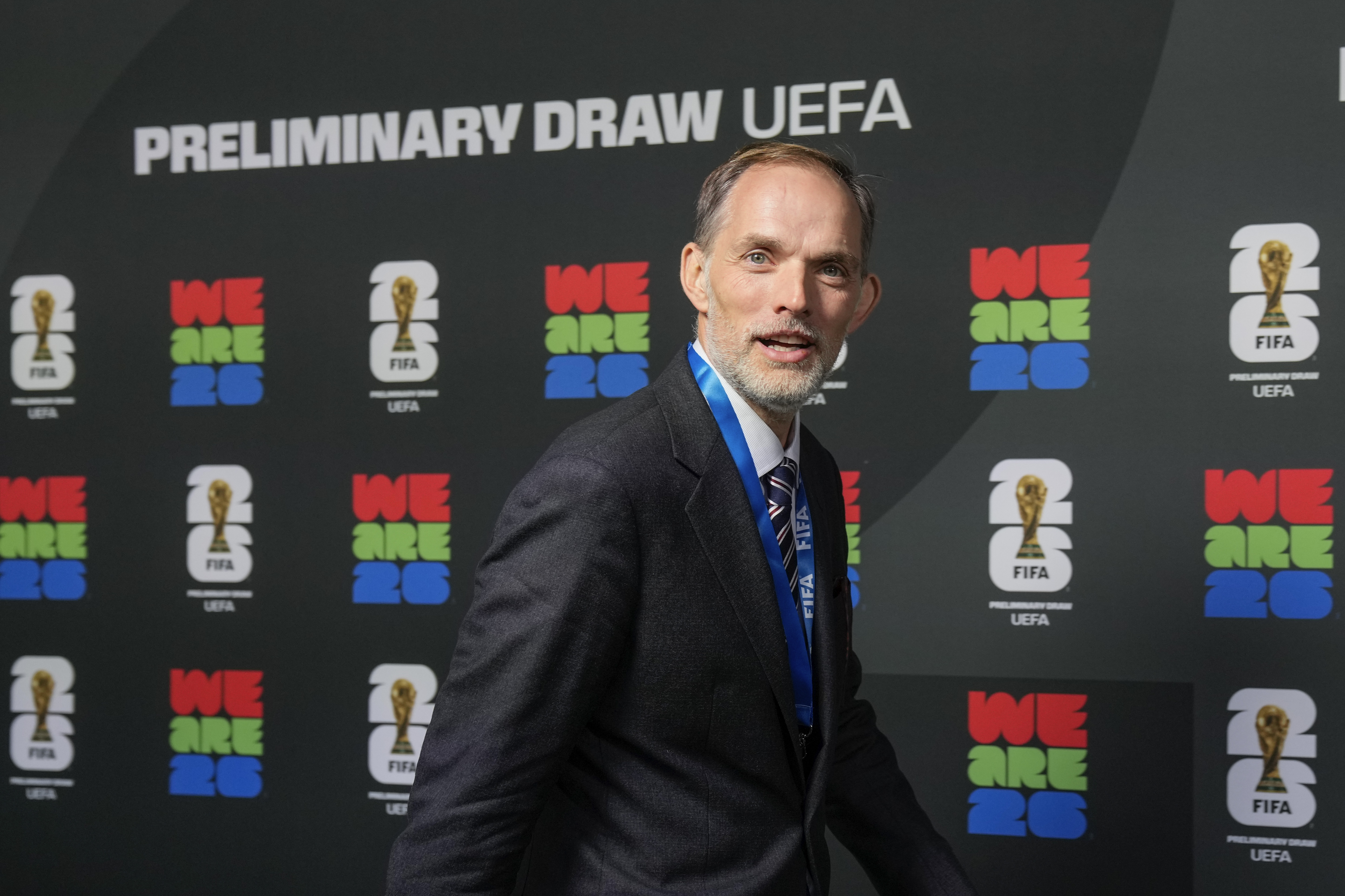 Draw list for European qualifying groups for the 2026 World Cup