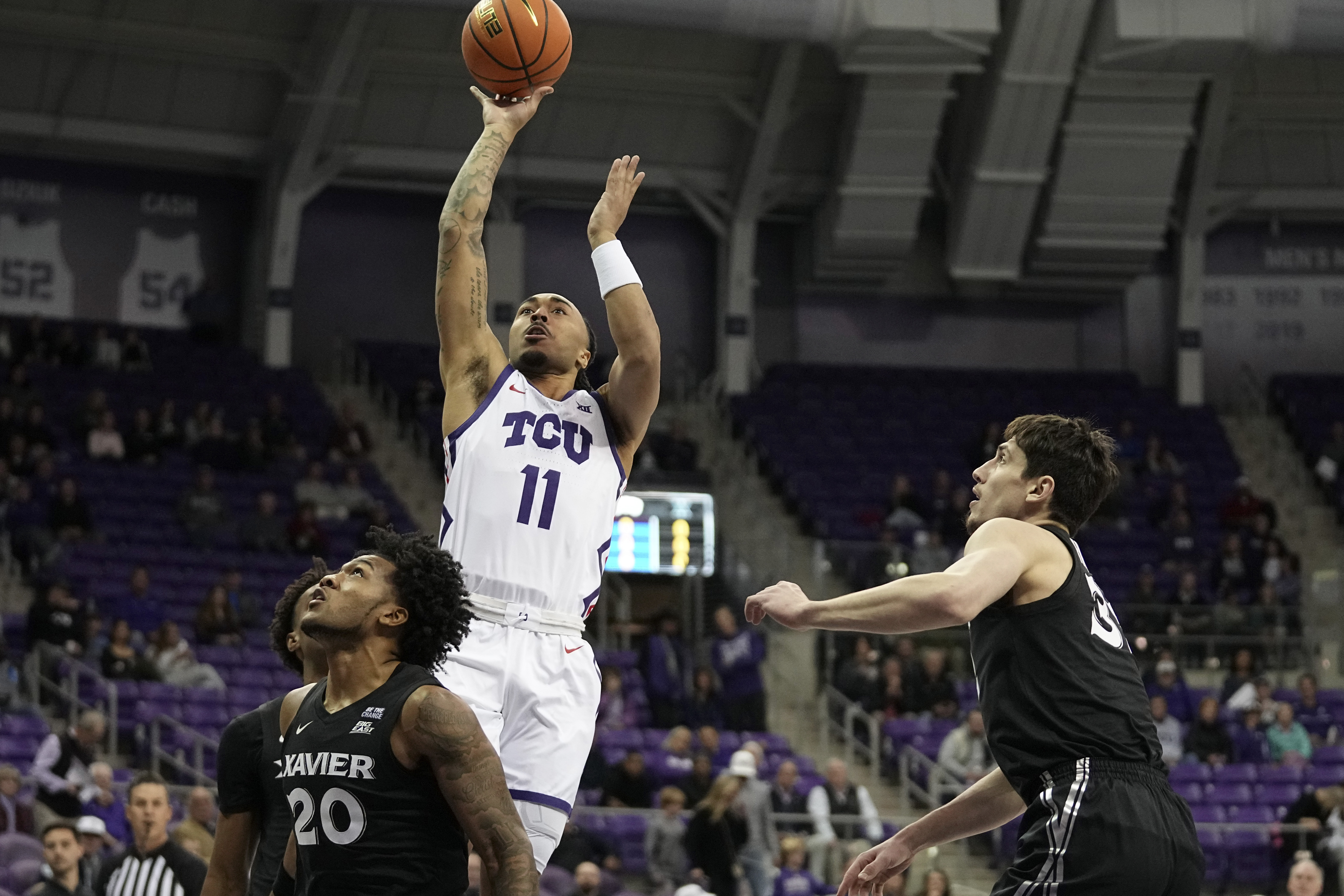 TCU leading scorer Frankie Collins will miss rest of season after breaking left foot