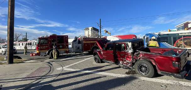 Driver in serious condition after crash involving TRAX train