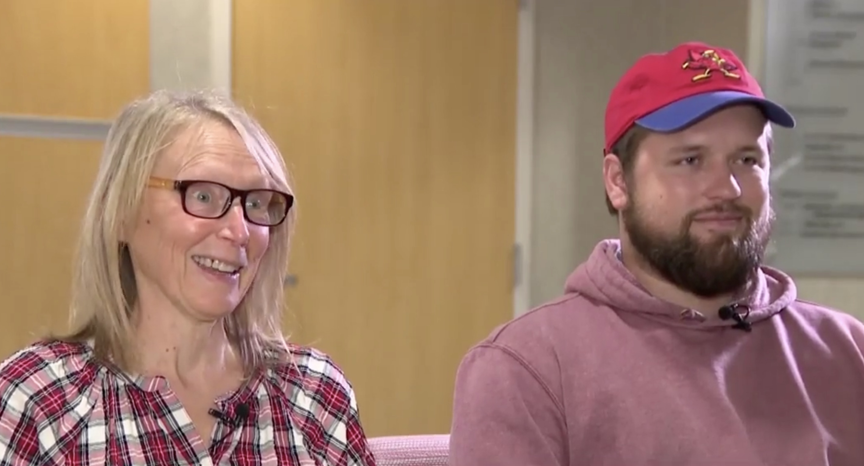 Utah bone marrow transplant recipient meets donor for the first time