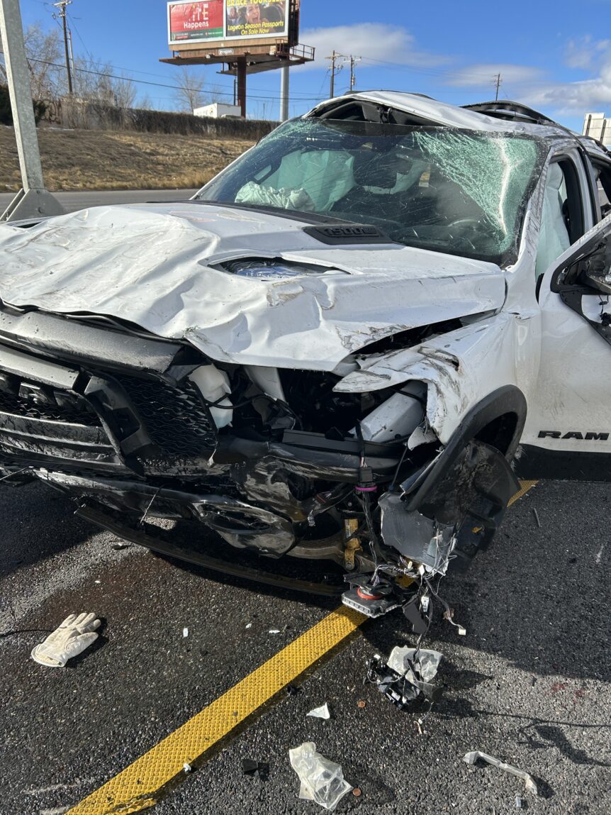 3 injured when ejected in rollover crash on I-15 near Clearfield, troopers say