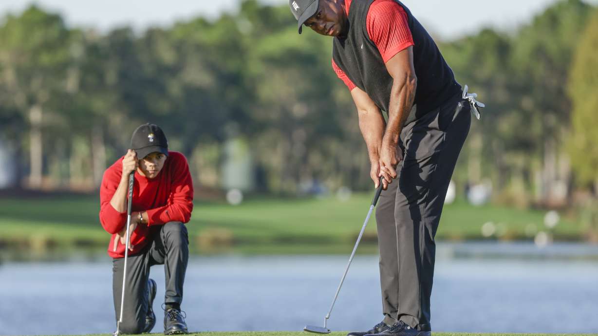 Tiger Woods returns to PNC Championship with son Charlie. Europe ends