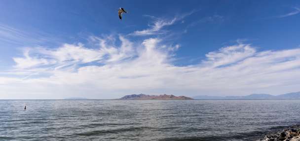 What happened to the Great Salt Lake this year