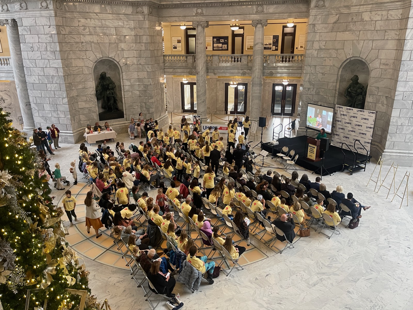 Parents, students and educators gather at Utah Capitol to advocate for homeschooling rights