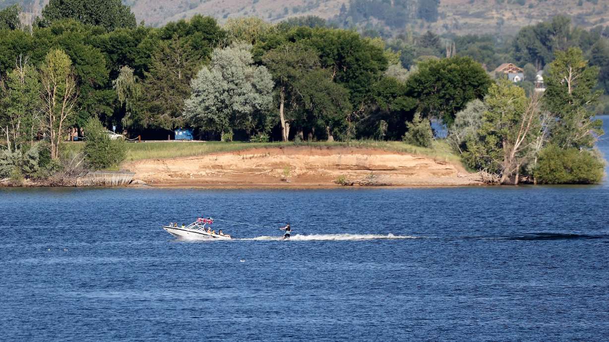 People recreate on Pineview Reservoir in Weber County on Aug. 14, 2023. The Utah Division of Outdoor Recreation on Thursday announced more than $20 million for 31 outdoor recreation projects.