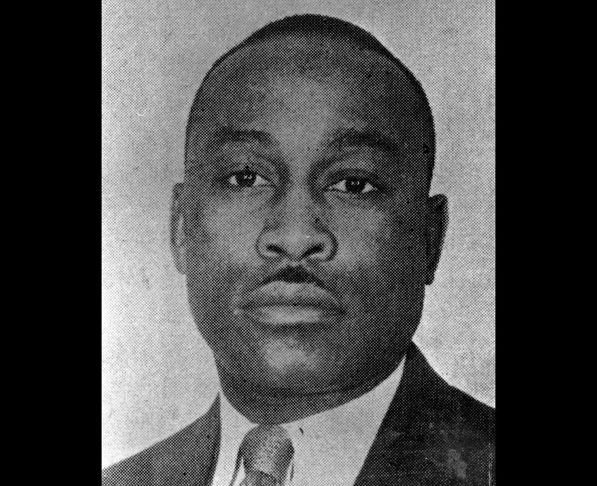 Marshall White, the Ogden officer killed in the line of duty in 1963, in an undated photo. He's the namesake for the Marshall White Center in Ogden, which is being rebuilt.