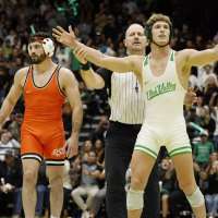 Utah Valley out to build wrestling contender, and a hometown hero already is one