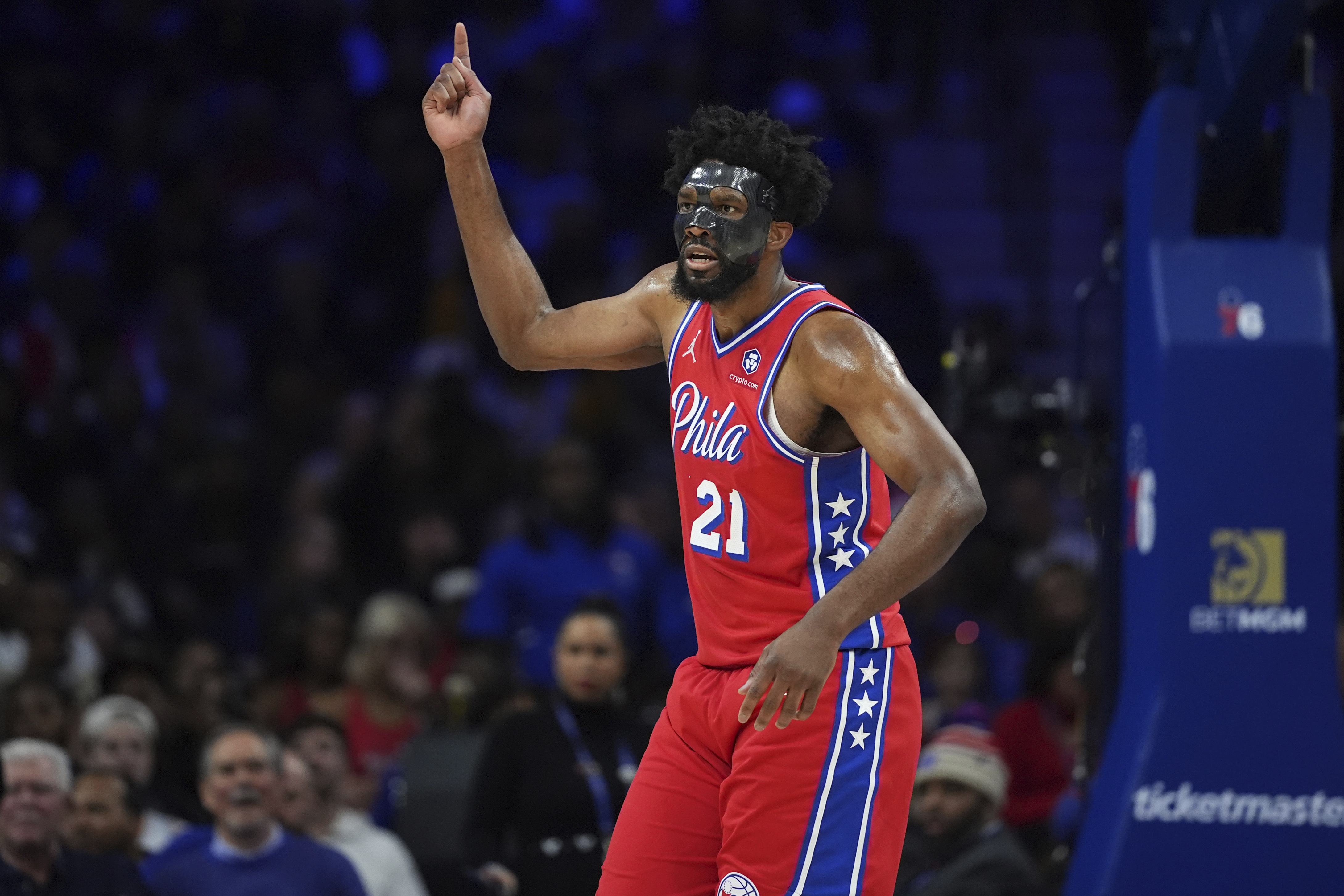 Embiid scores 34 points in return, helping the 76ers beat the Hornets 108-98