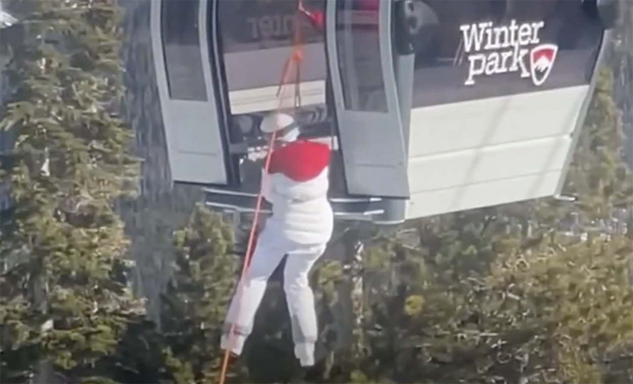 A crack in a Colorado ski lift forced the evacuation of over 170 stranded skiers and snowboarders on Saturday.