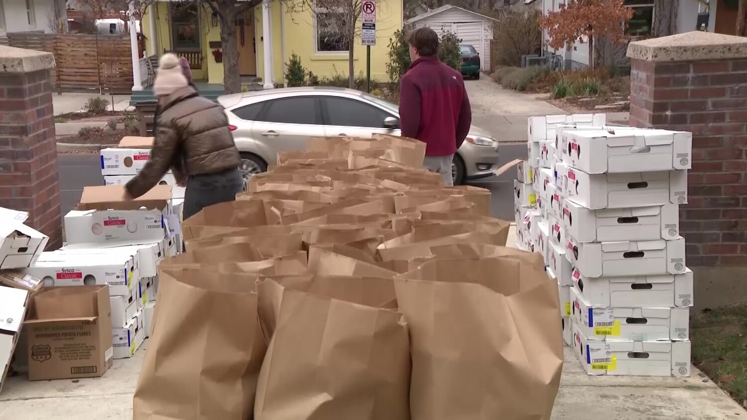 Holiday food giveaway aids Utah families in need with Christmas dinner