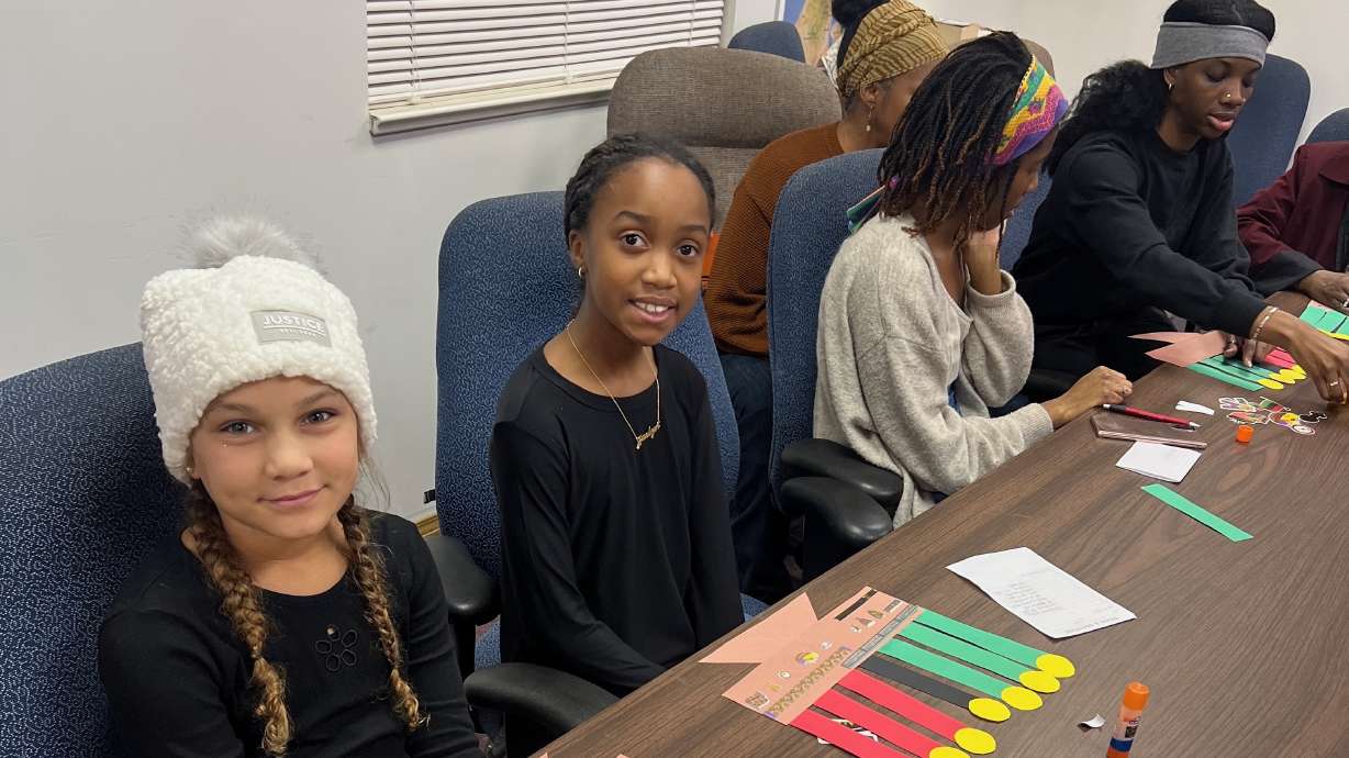 Project Success Coalition is hosting a Kwanzaa event in Ogden on Sunday, Dec. 29. The photo shows participants in an 2023 Kwanzaa event hosted by the group.