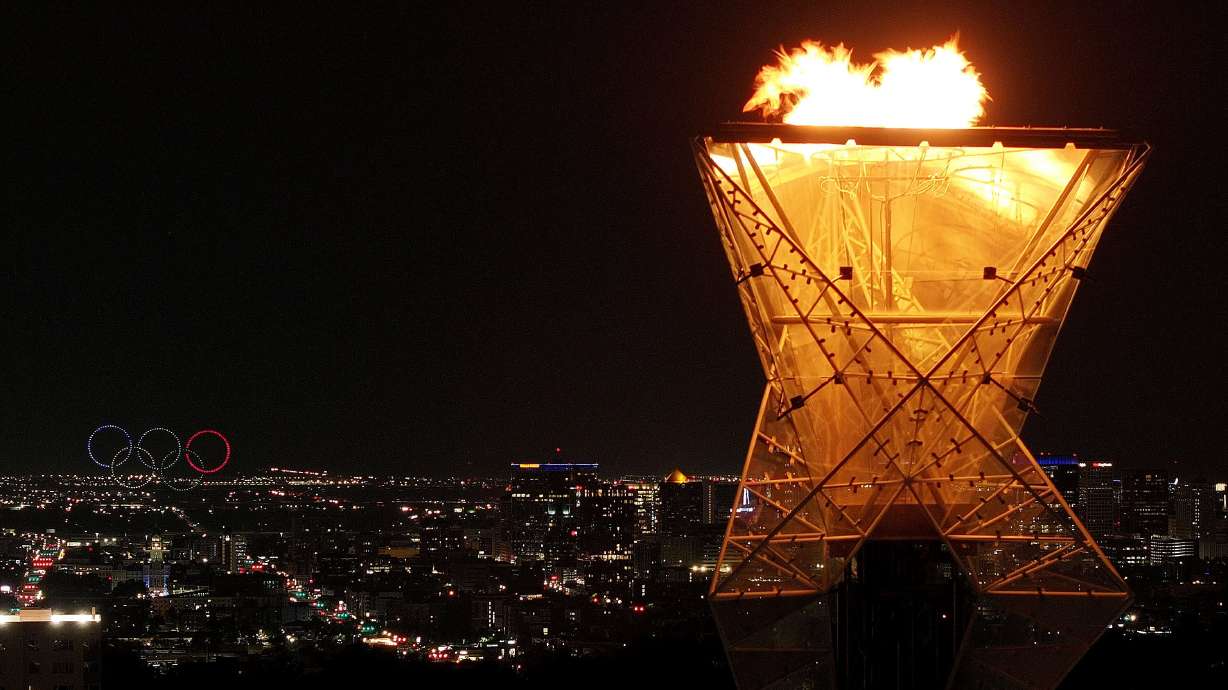 The Olympic cauldron is lit on July 24 in Salt Lake City. Here's 10 Olympic moments in Utah to note now that the countdown to 2034 is underway.