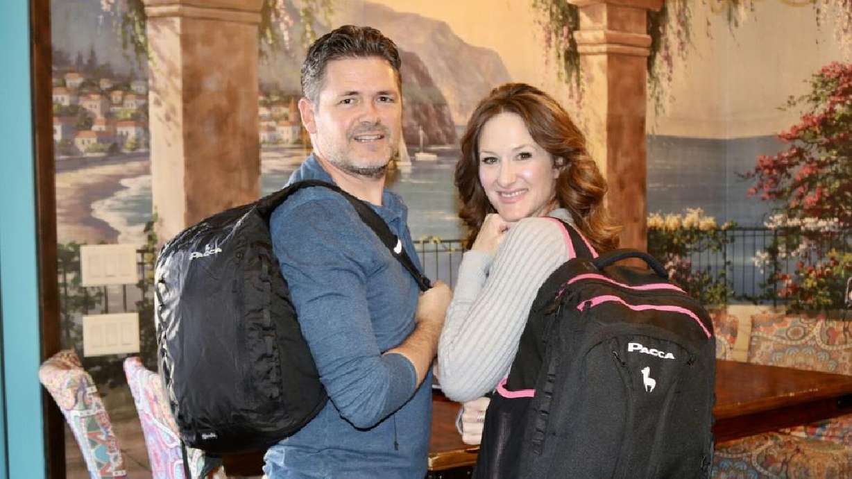 Tysen and Brooke Bang, founders of Pacca Gear, have developed a line of travel essentials designed to make family adventures simpler and more organized, St. George, Nov. 12.