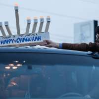 Jewish community welcomes all to celebrate, learn about Hanukkah at menorah car parade