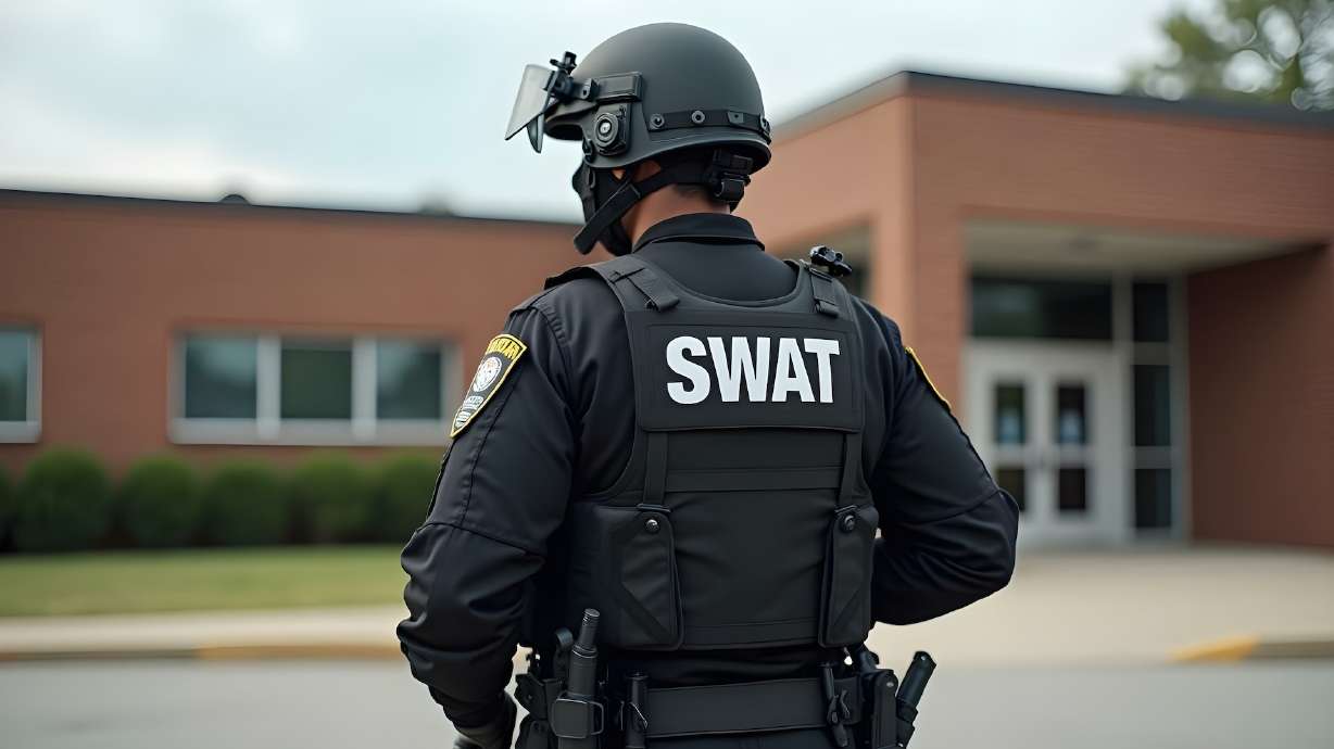 A California man is facing two dozen criminal charges accusing him of calling 24 Utah County schools and leaving messages stating a mass shooting would take place.