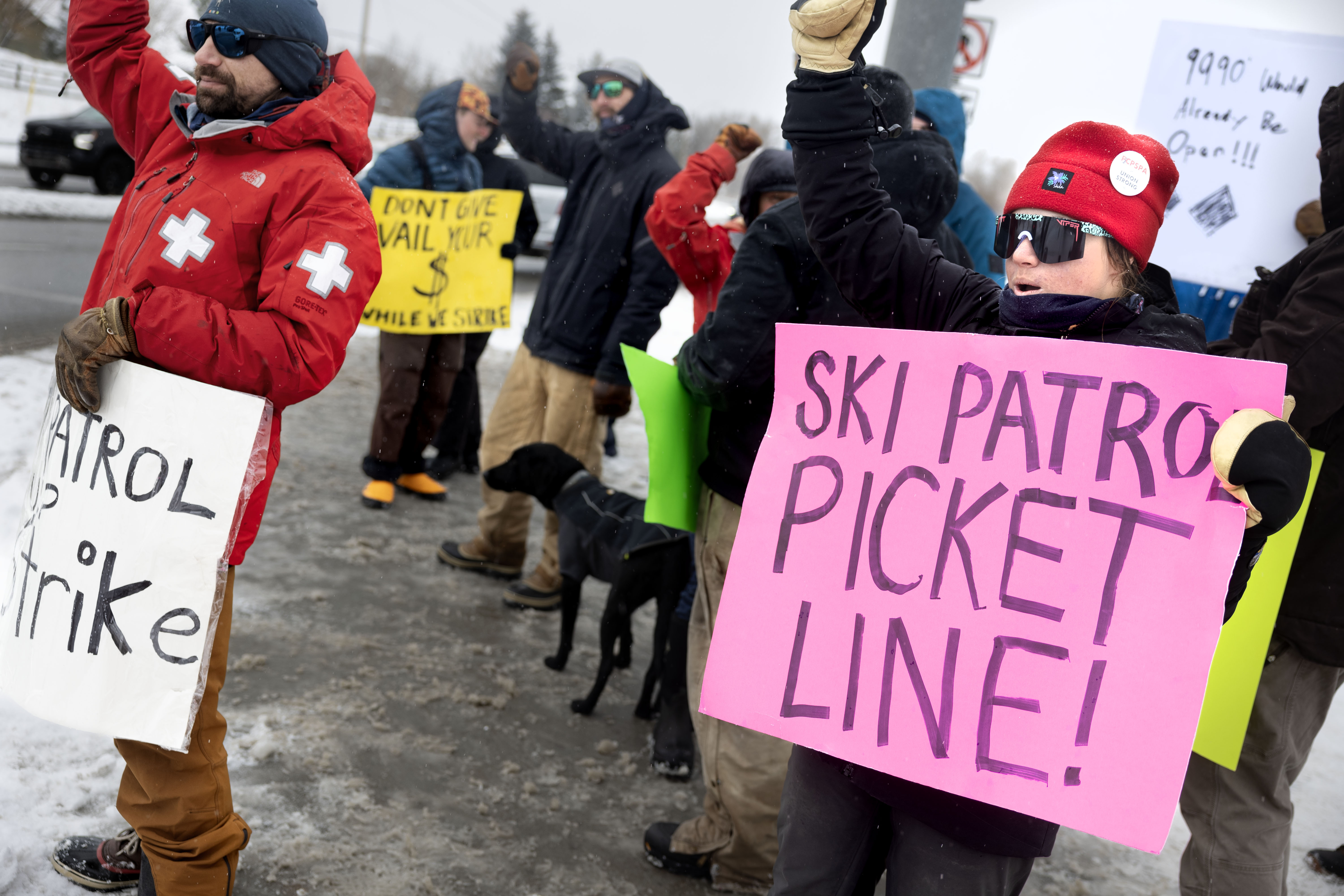 Park City ski patrollers walk off mountain in strike; Vail to bring in replacements