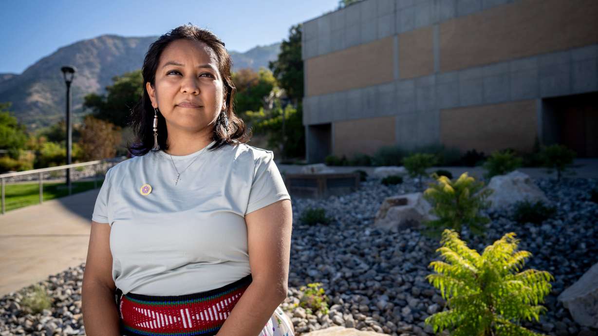 Weber State University student Kendra Ellison is working on developing an app or an electronic language glossary to assist fellow health care workers in providing better care to Navajo patients who do not speak English.