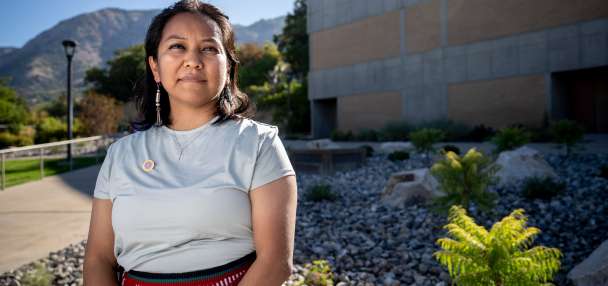 Weber State student-entrepreneur determined to boost health care for Navajo elders