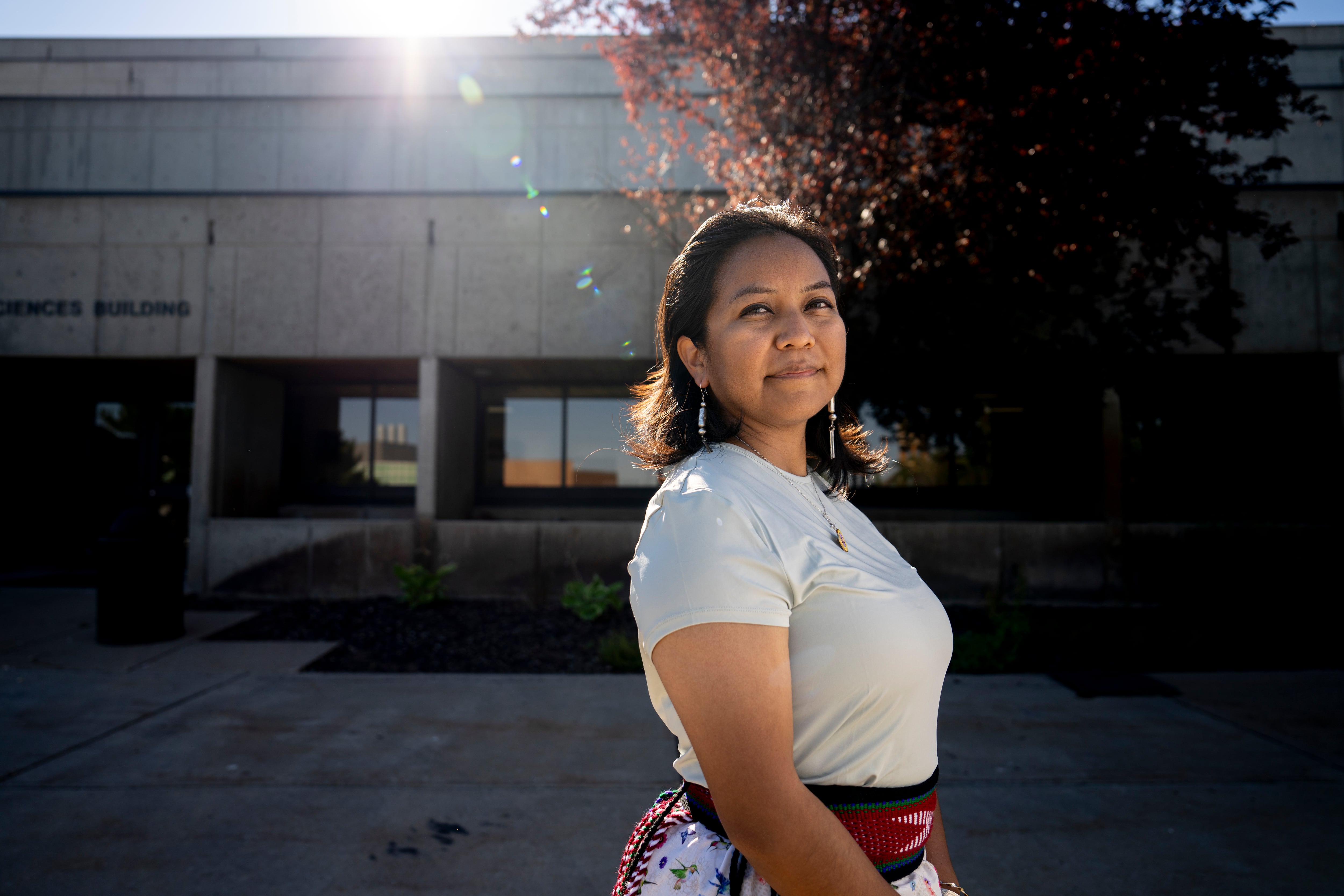 Weber State University student Kendra Ellison is working on developing an app or an electronic language glossary to assist fellow health care workers in providing better care to Navajo patients who do not speak English.