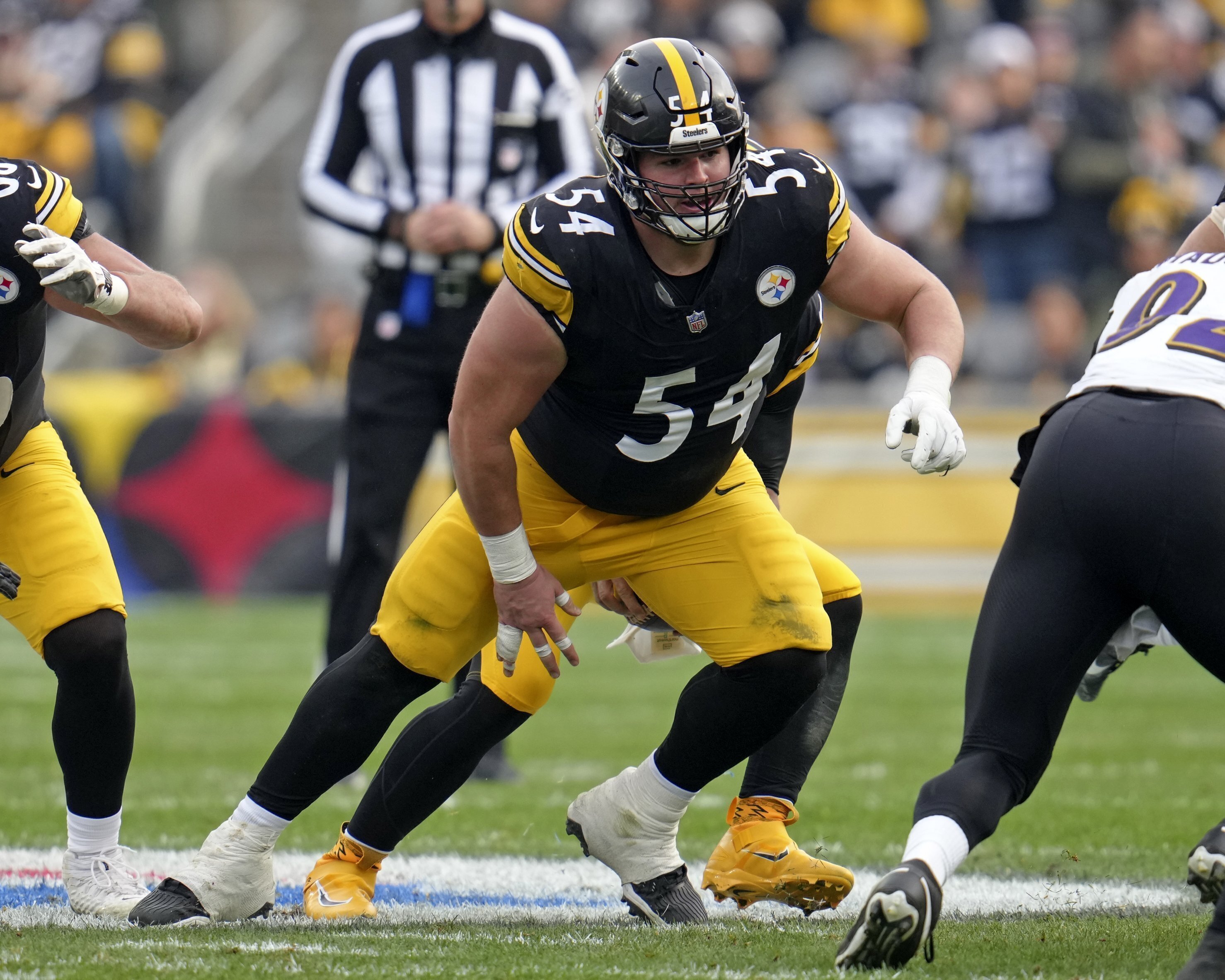 Steelers center Zach Frazier began his rookie season with high expectations. He's surpassing them