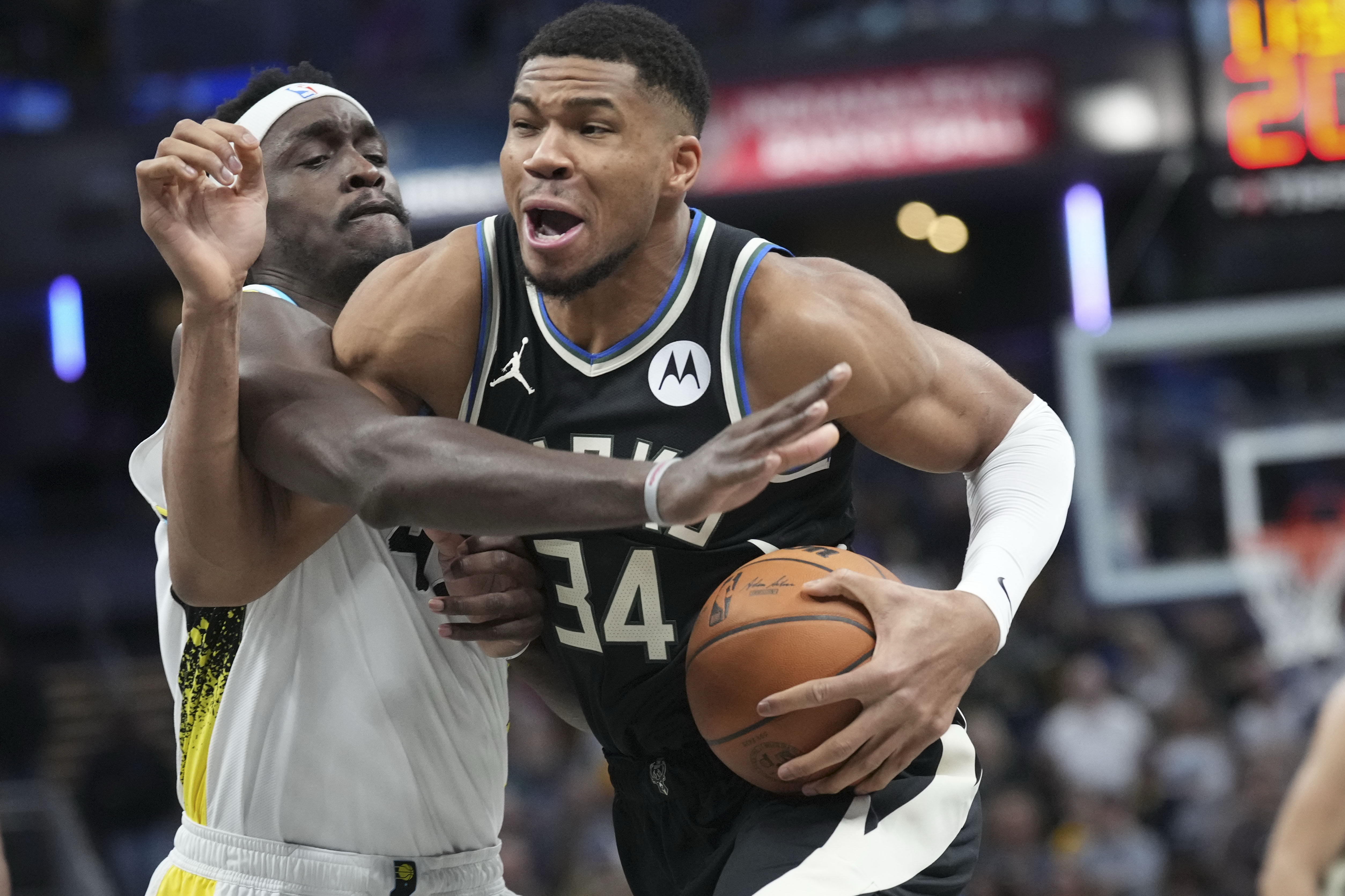 Antetokounmpo and Bucks shake off sluggish 1st half, rally to beat the Pacers 120-112