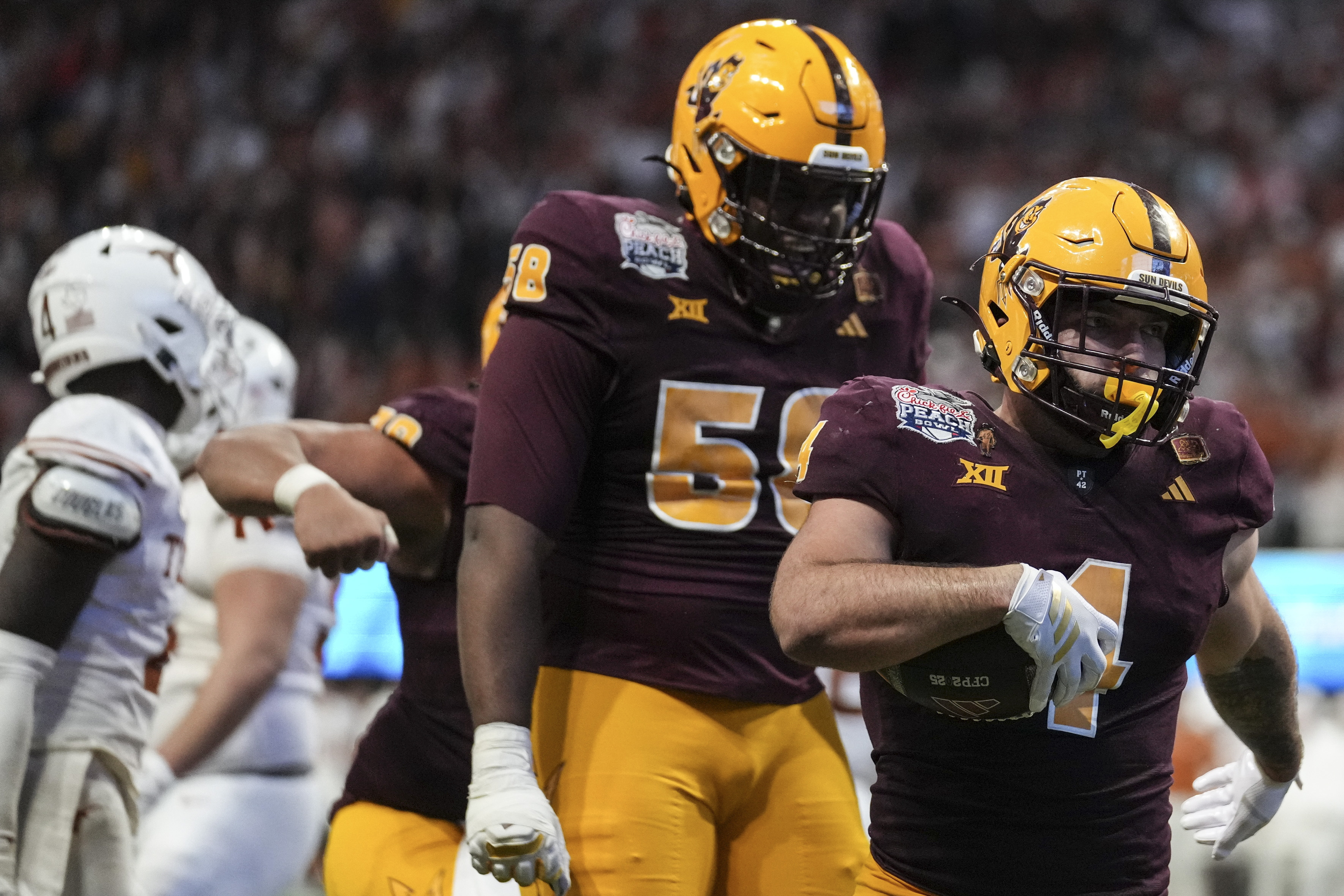 Skattebo's do-it-all show is not enough to overcome Arizona State's 4th-down woes against Texas