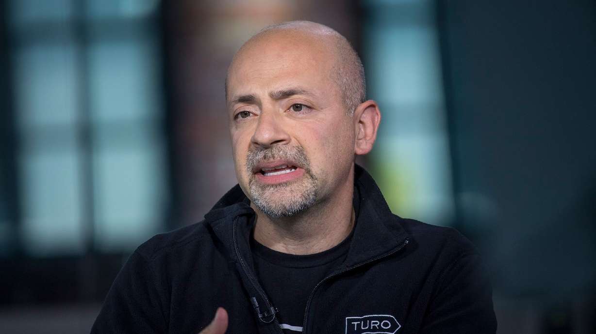 Andre Haddad, chief executive officer of Turo Inc., speaks in San Francisco, California, on Sept. 6, 2017. Haddad said the two drivers involved in two separate New Year's Day attacks had seemingly no obvious signs of causing violence.