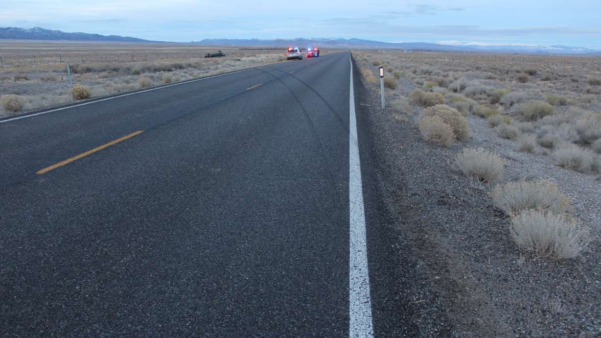 Officials identified the man killed in a vehicle crash in Nevada on New Year's Eve as a man from West Valley City.
