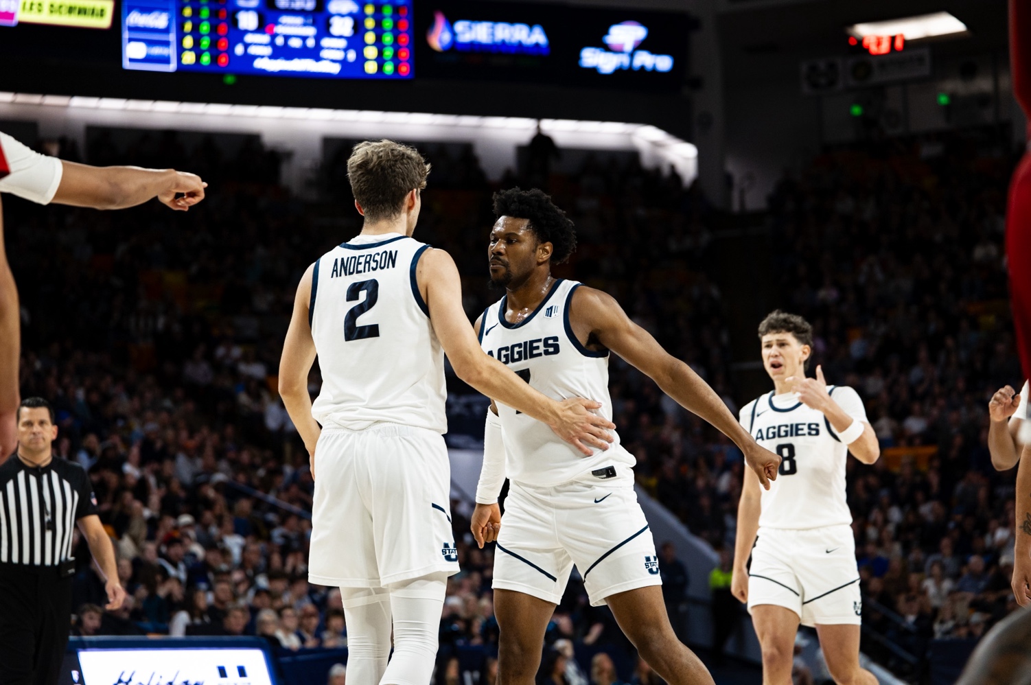 Utah State men's basketball moves into AP Top 25 rankings for first time this season