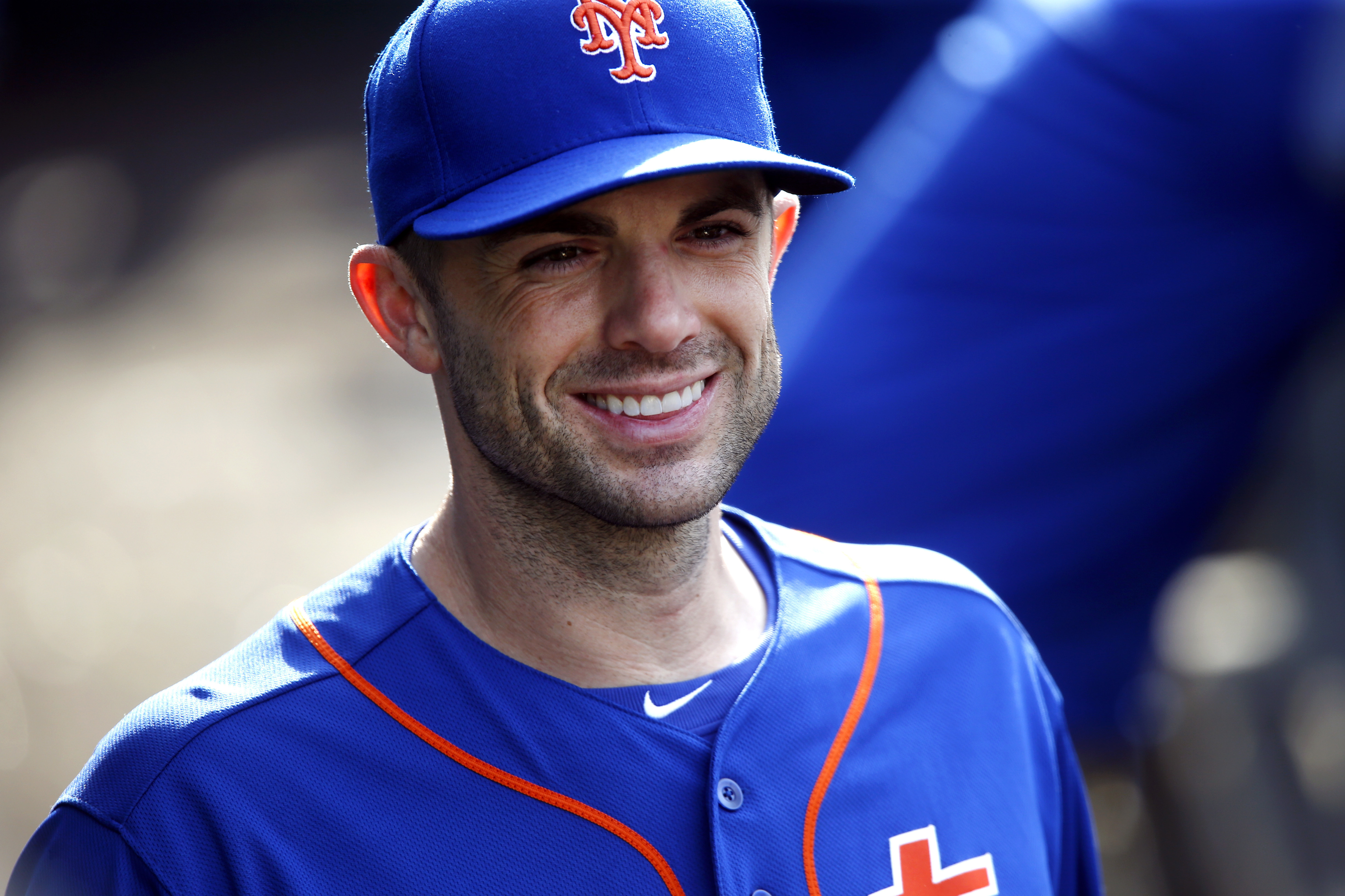 FILE - In this Sept. 30, 2018, file photo, New York Mets' David Wright returns to the dugout after an on-field ceremony during a baseball game against the Miami Marlins in New York.