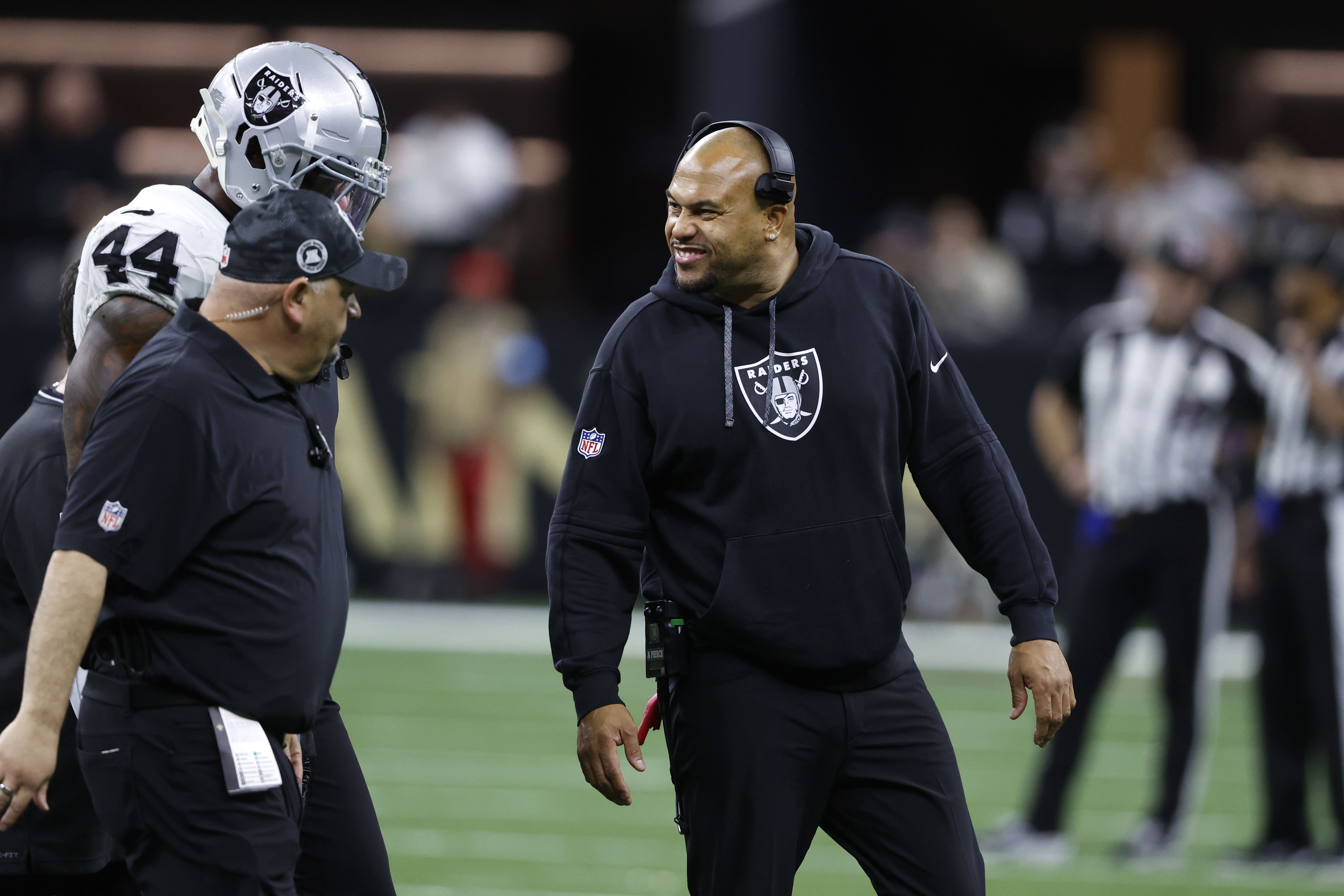 Antonio Pierce remains the Las Vegas Raiders' coach — for now