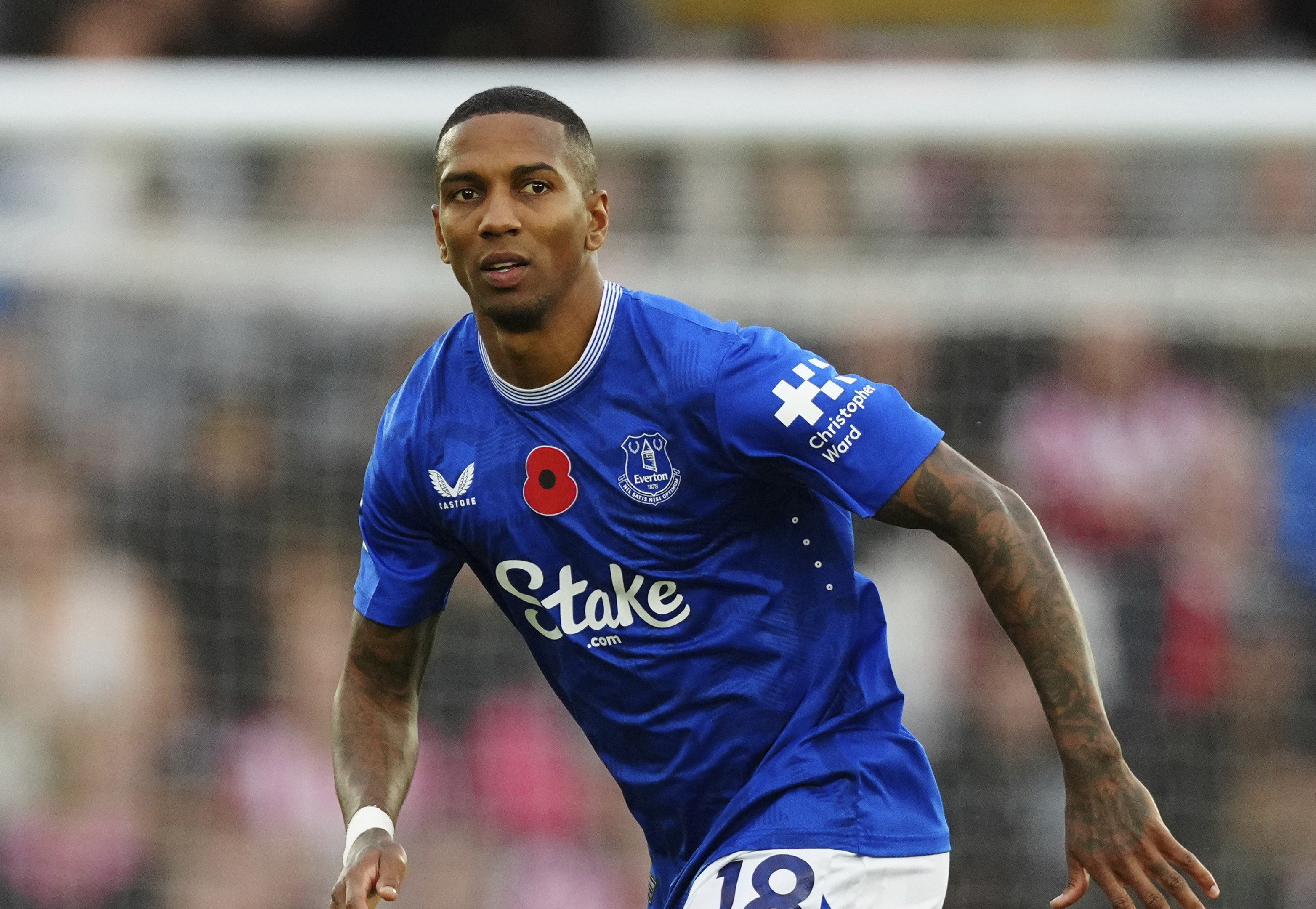 Darren Ferguson says Everton player 'had a pop' at him for leaving Ashley Young's son on bench