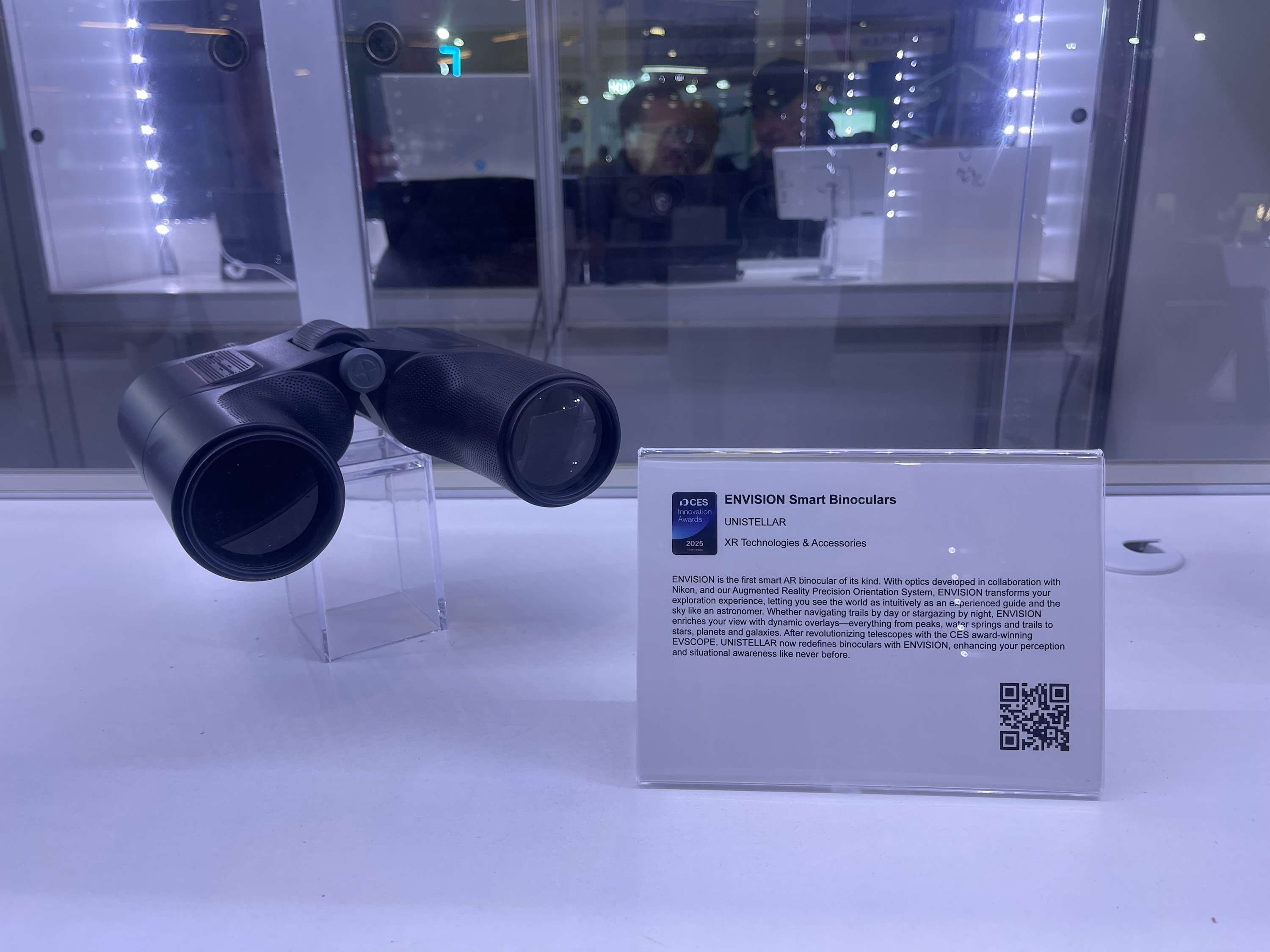 UNISTELLAR's ENVISION Smart Binoculars are pictured.