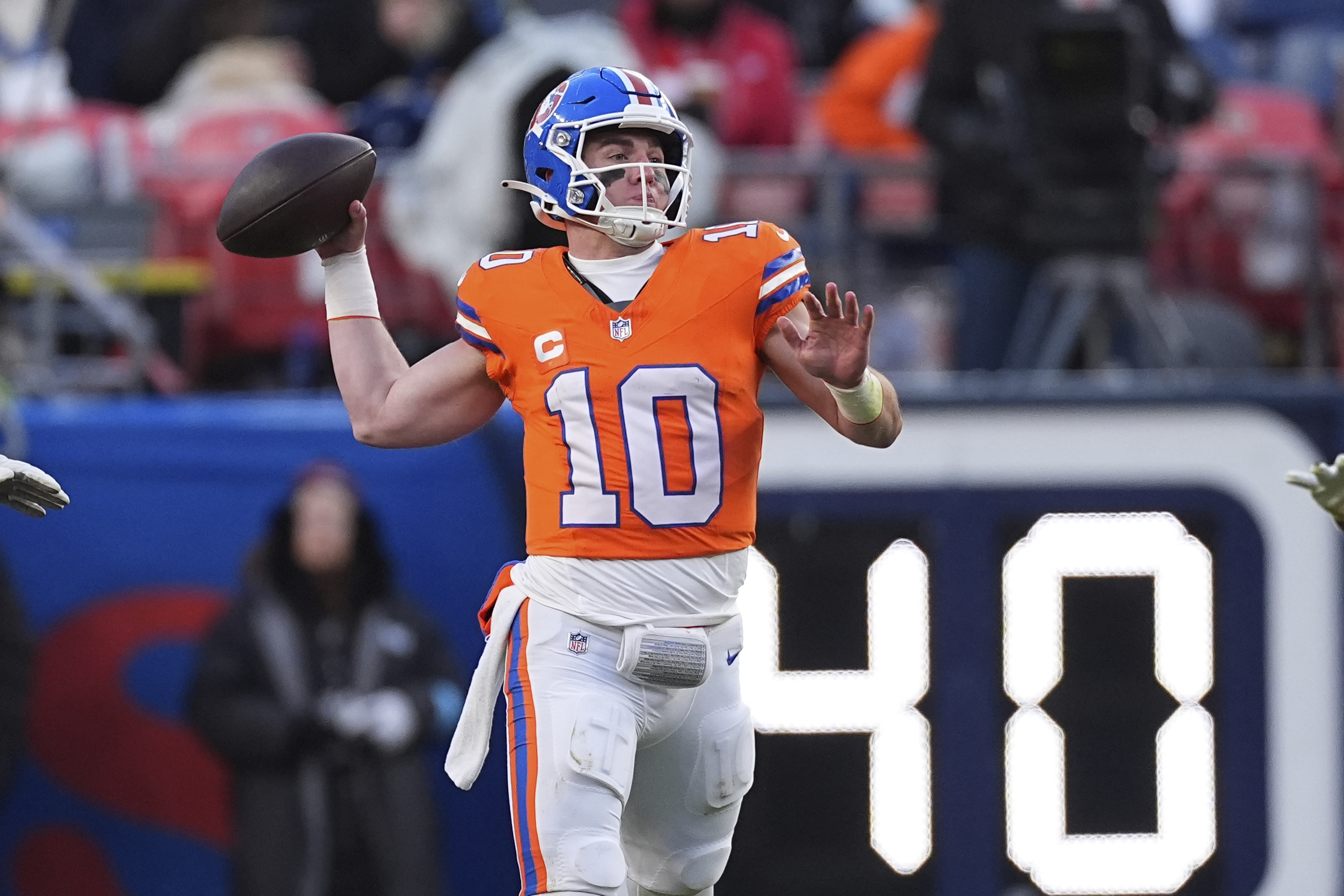 Josh Allen won't be the only athletic and elusive QB when the Bills host Bo Nix, Broncos