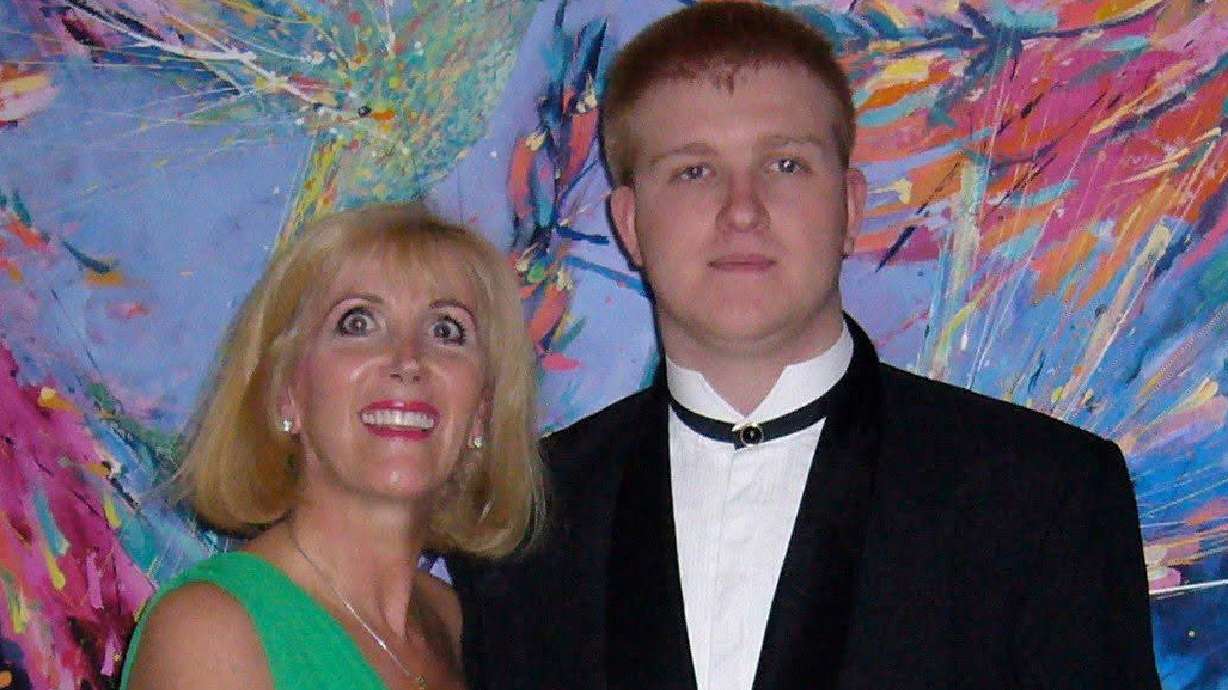 A former child star from Australia, Rory Sykes, right, died when the Los Angeles wildfires ripped through his family's Malibu estate in California earlier this week, according to his mother.