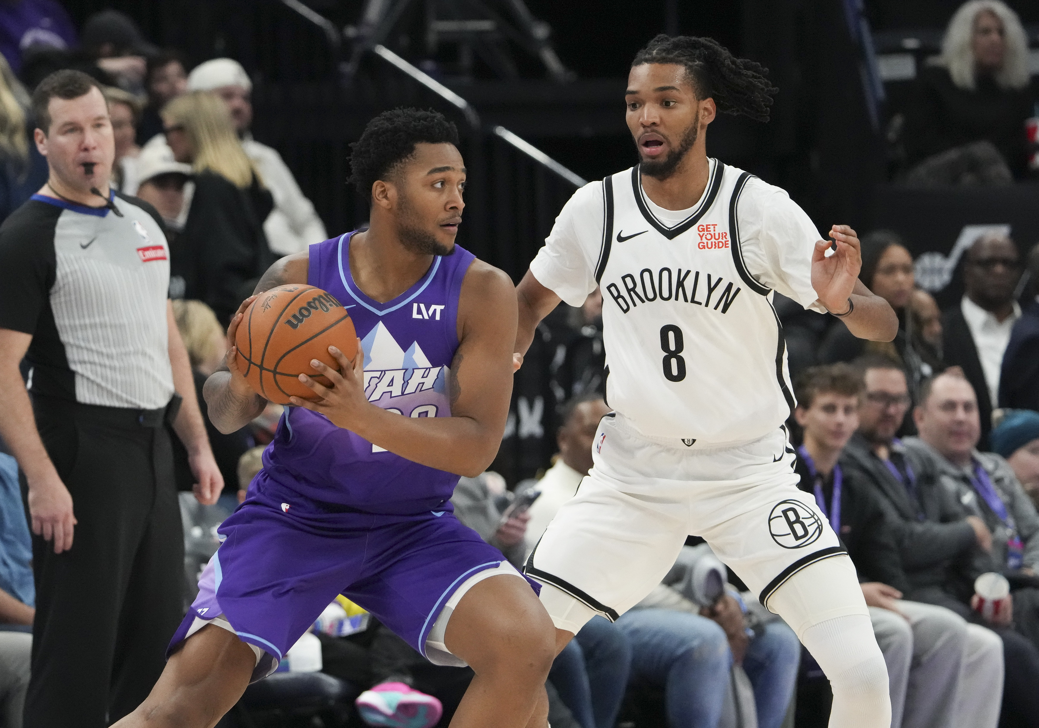 Isaiah Collier's late layup in OT lifts the Jazz over the Nets 112-111