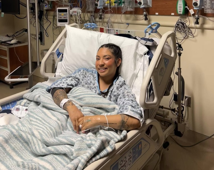 Lucy Randleas recovers at Portneuf Medical Center in Pocatello, Idaho, after she was seriously injured in an accident on Jan. 5.