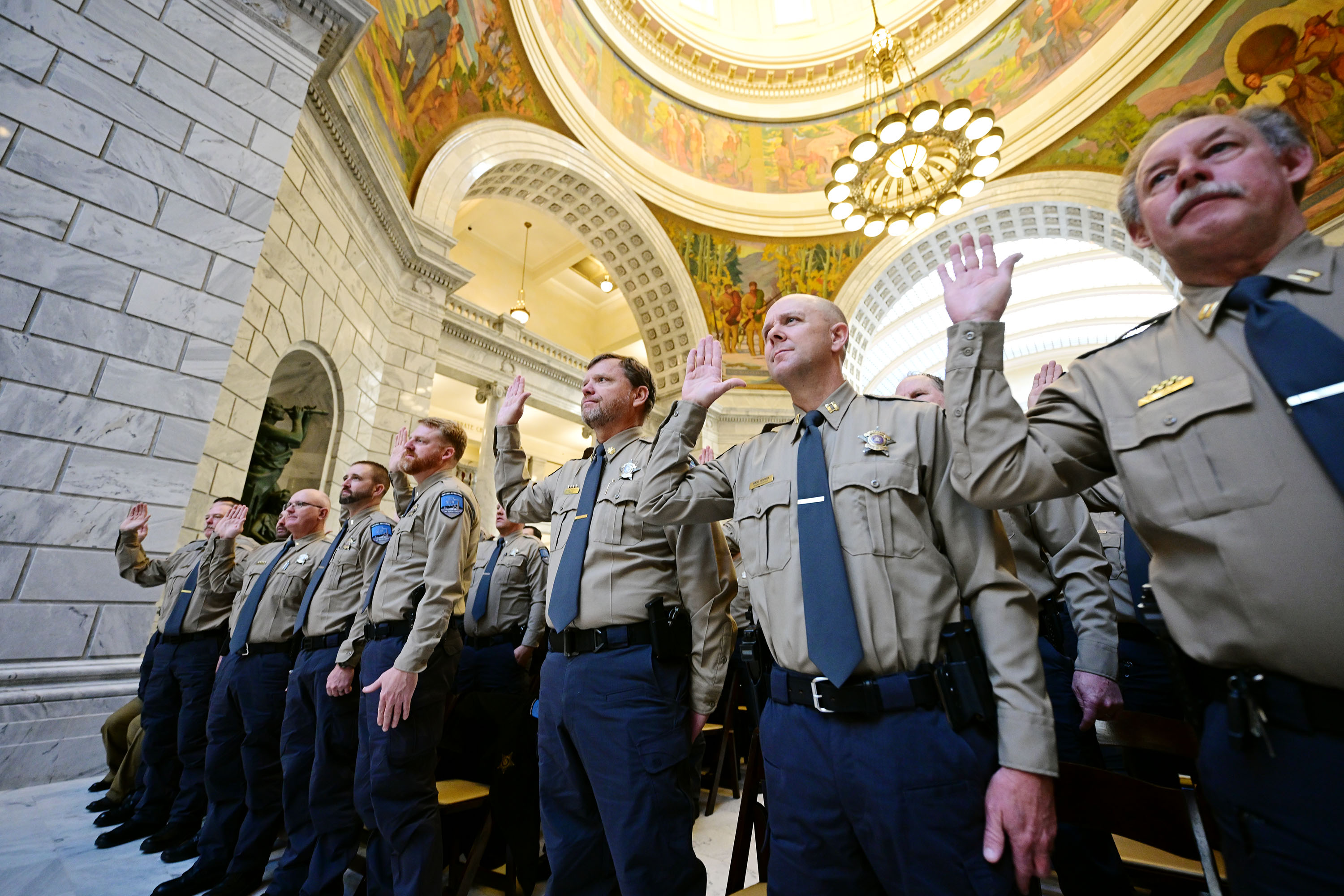 140 officers sworn into Utah's newest law enforcement division. Here's what they'll do