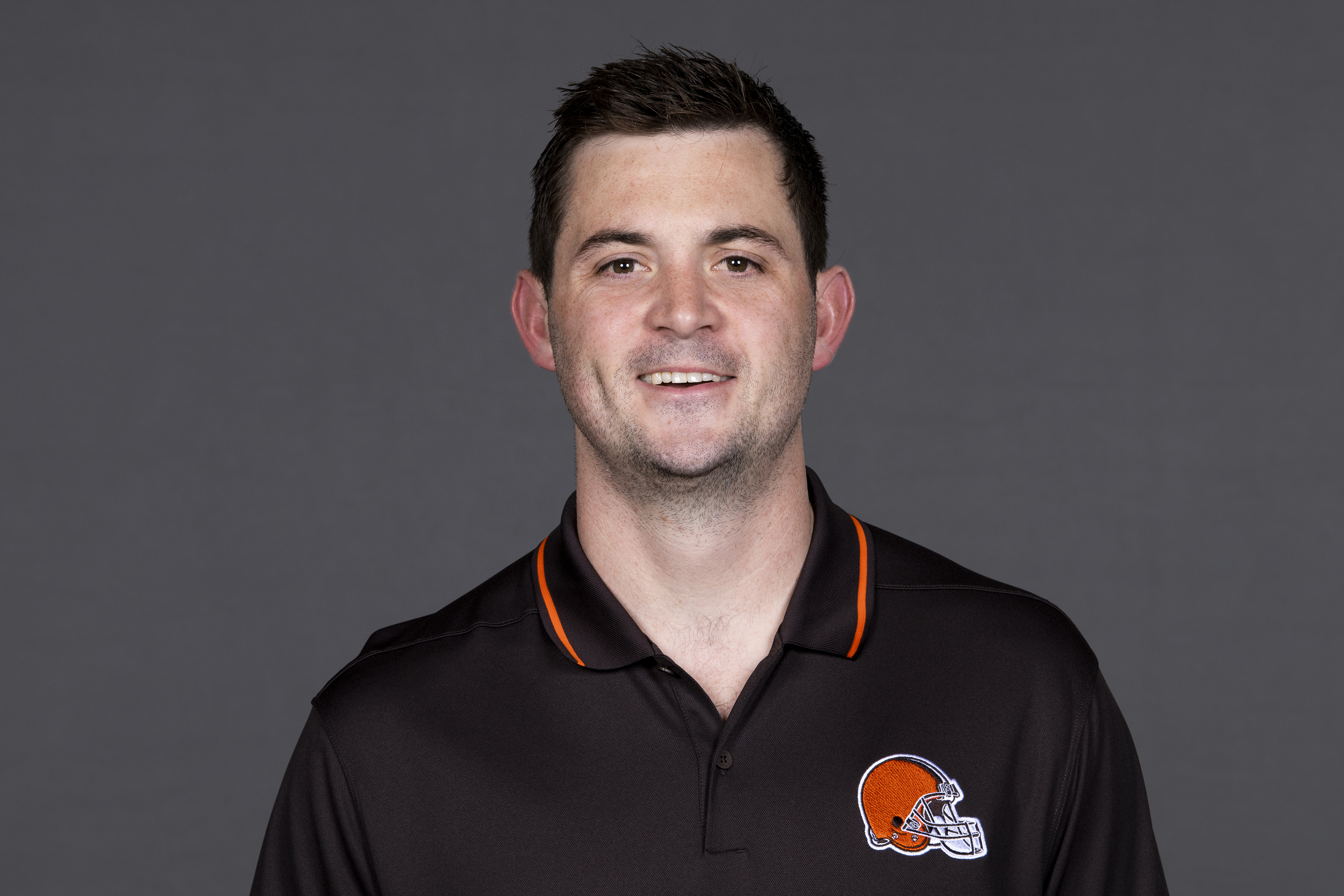 FILE - Tommy Rees of the Cleveland Browns NFL football team in Berea, Ohio, April 26, 2024.