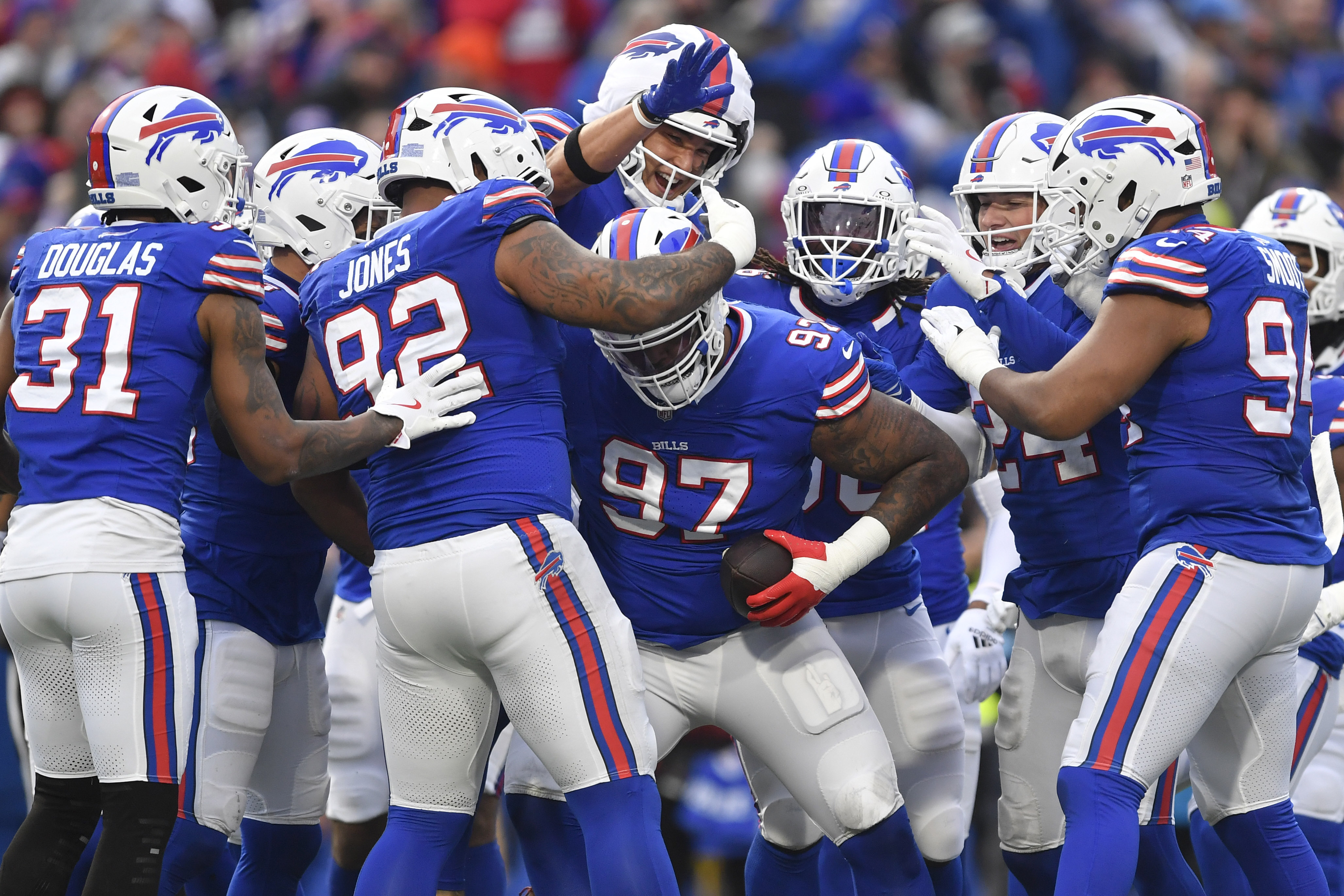 Bills brace for playoff test of stopping Ravens' Derrick Henry after getting trampled in Week 4