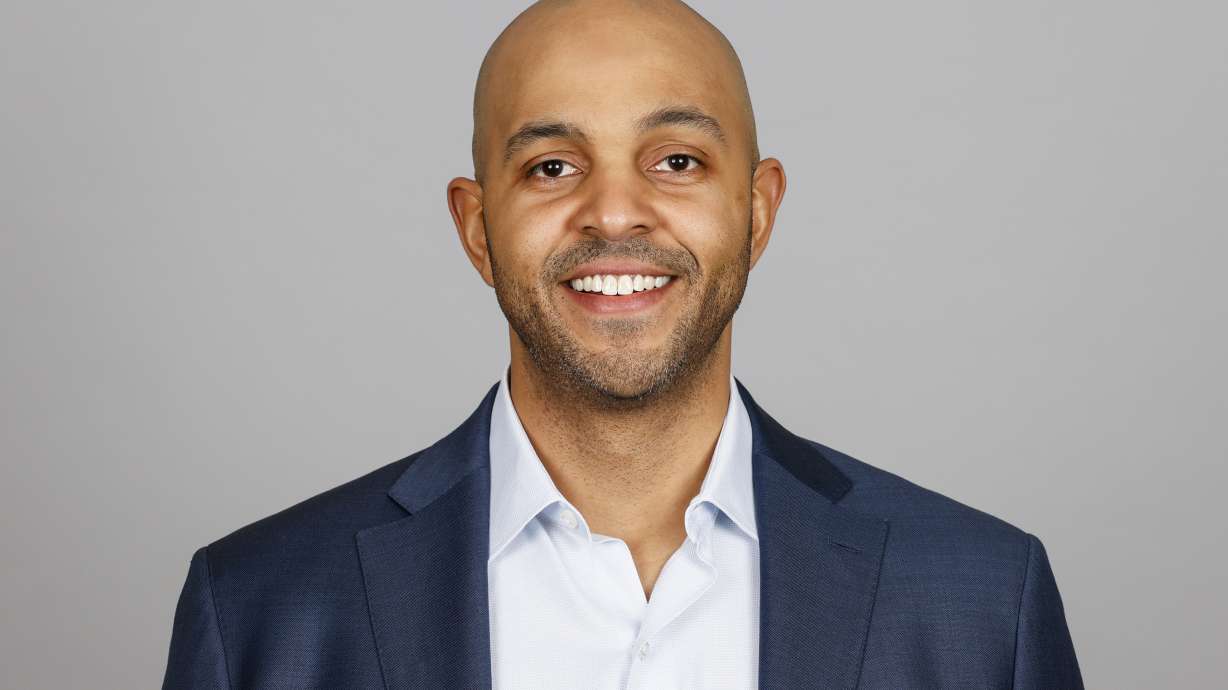 FILE - Chicago Bears assistant general manager Ian Cunningham poses for a photo April 28, 2022, in Lake Forest, Ill.