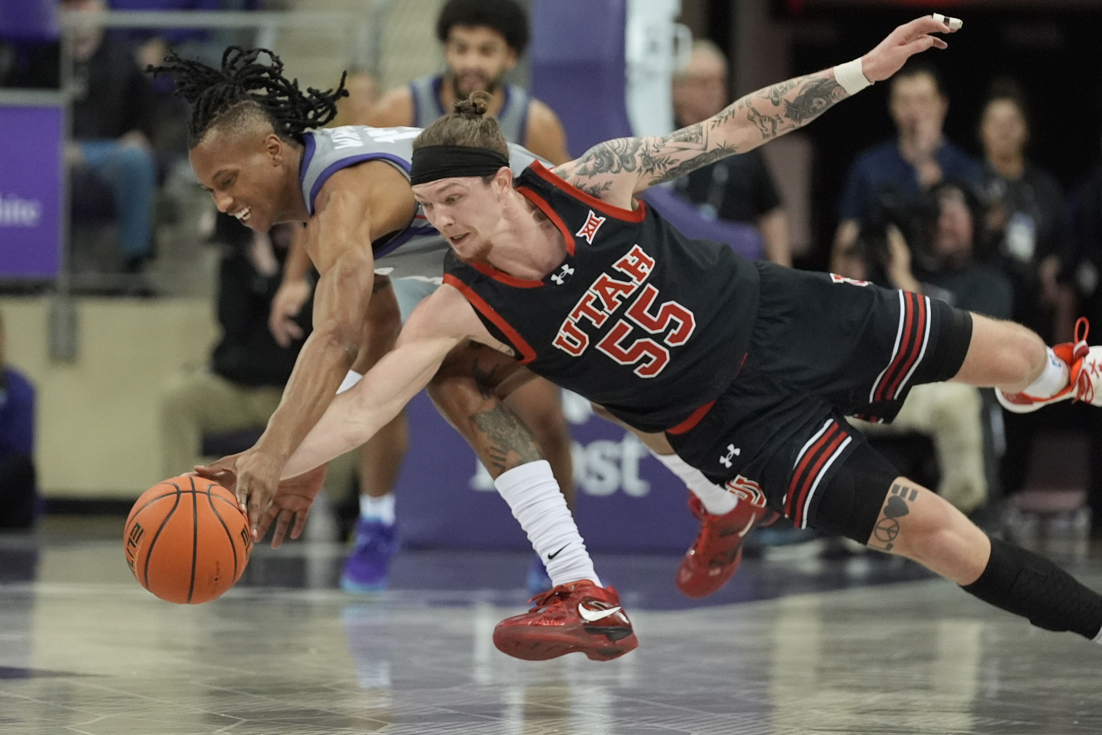 Madsen and Dawes combine for 33 points to lead Utah over TCU 73-65