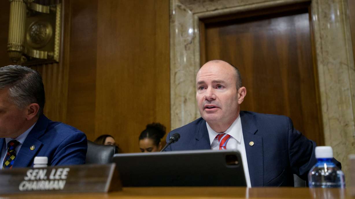 Senate Committee on Energy and Natural Resources Chairman Sen. Mike Lee, R-Utah, said the Biden administration actions on energy have made life more expensive for Americans, in a hearing on Capitol Hill, Wednesday, in Washington.