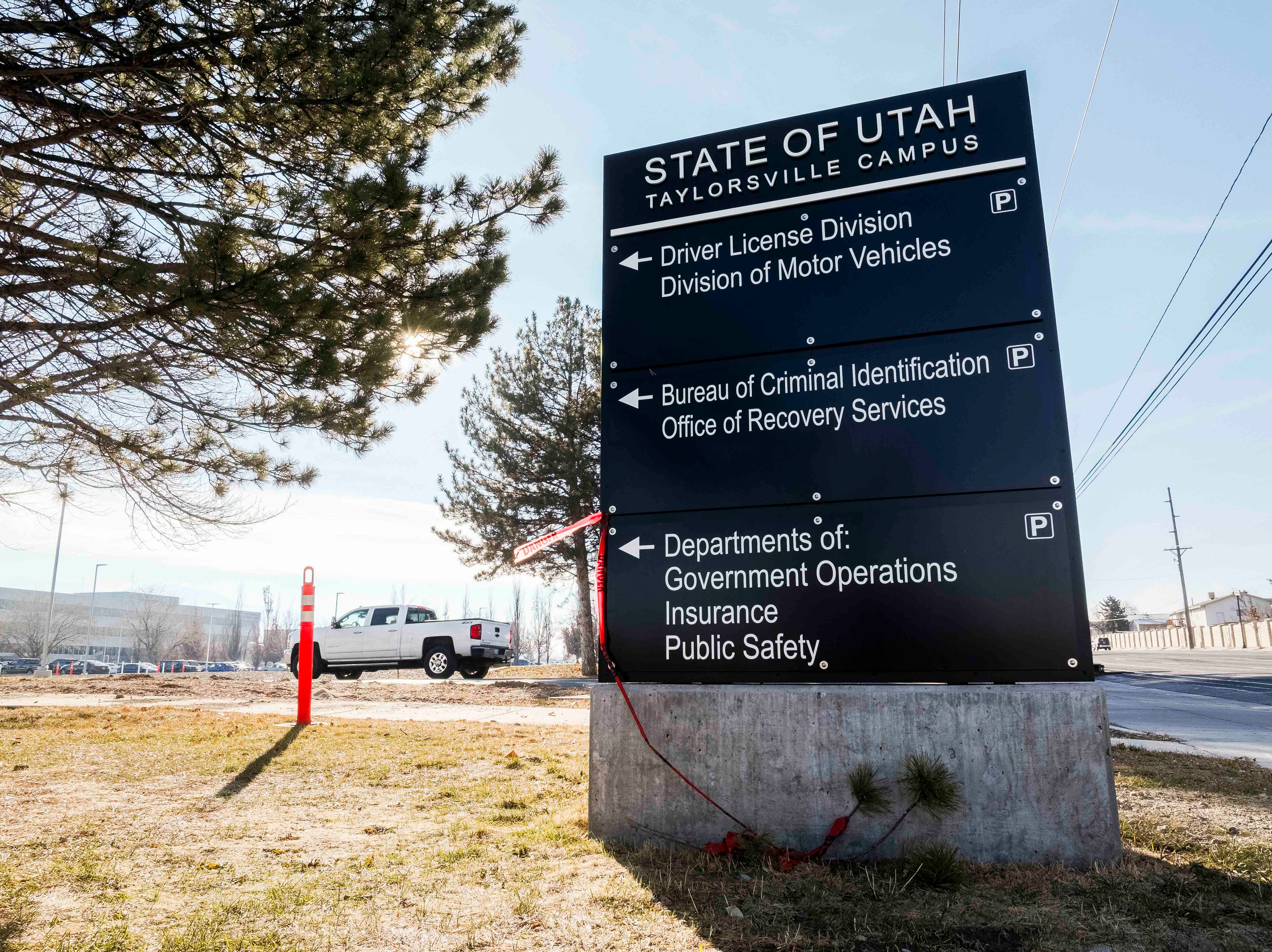 The state of Utah's Taylorsville campus stands on Jan. 10.