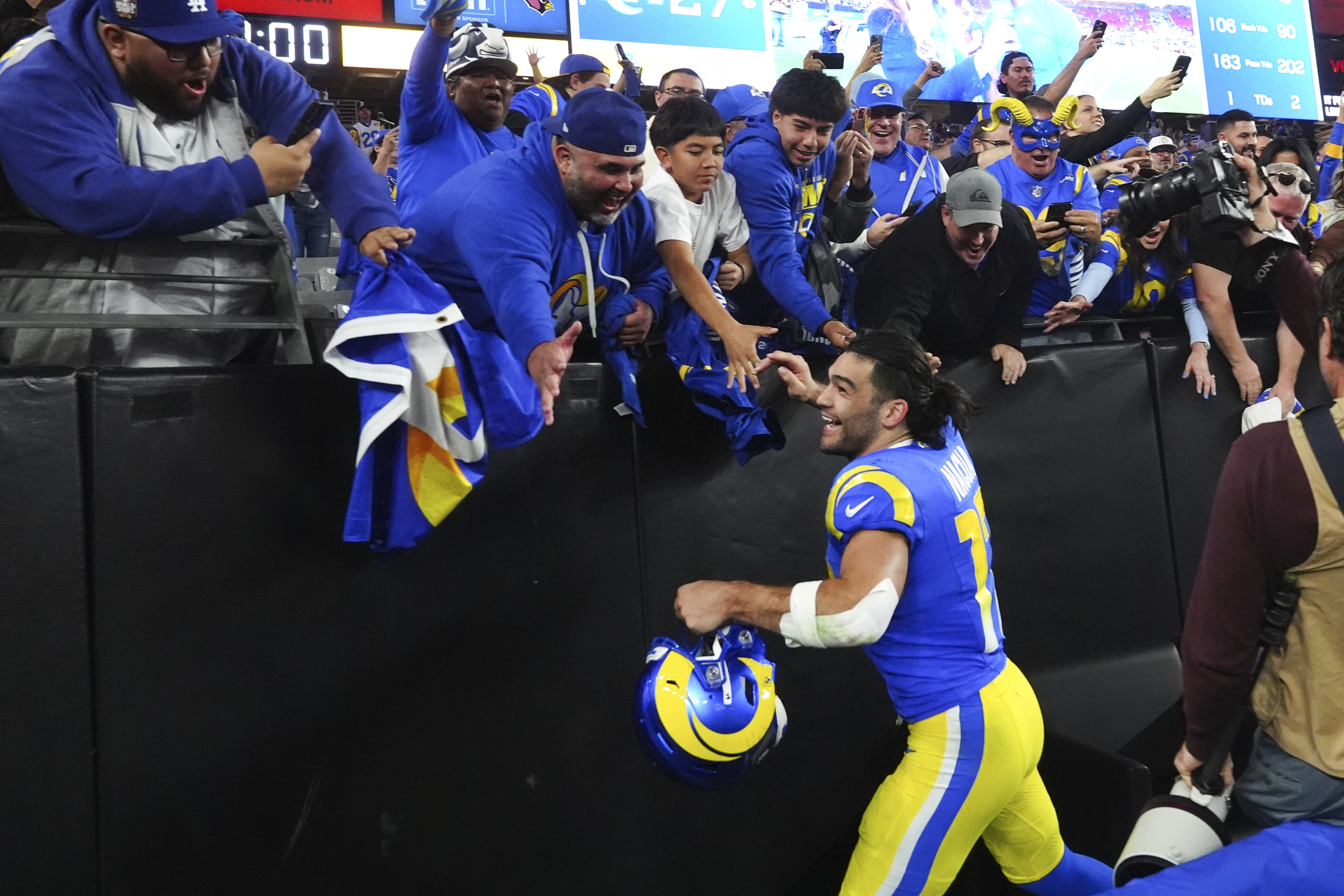 Locals in the NFL: Puka Nacua scores 1st TD of season, still living dream with Rams